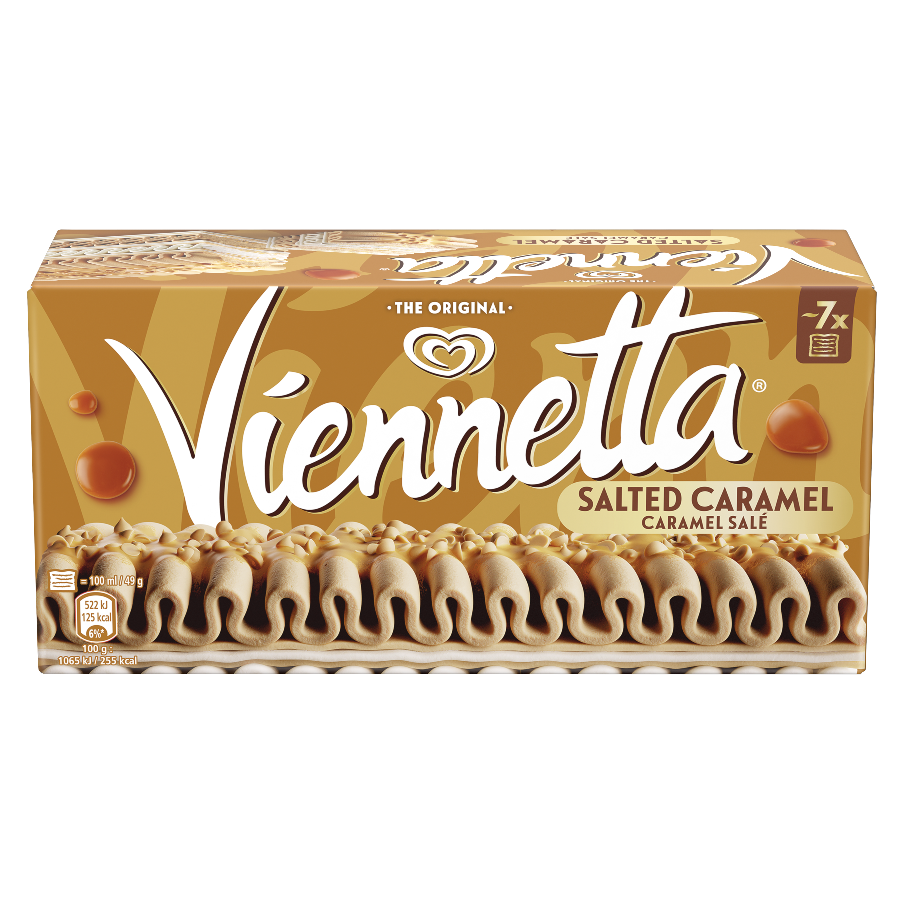 Viennetta Salted Caramel 650ml packshot