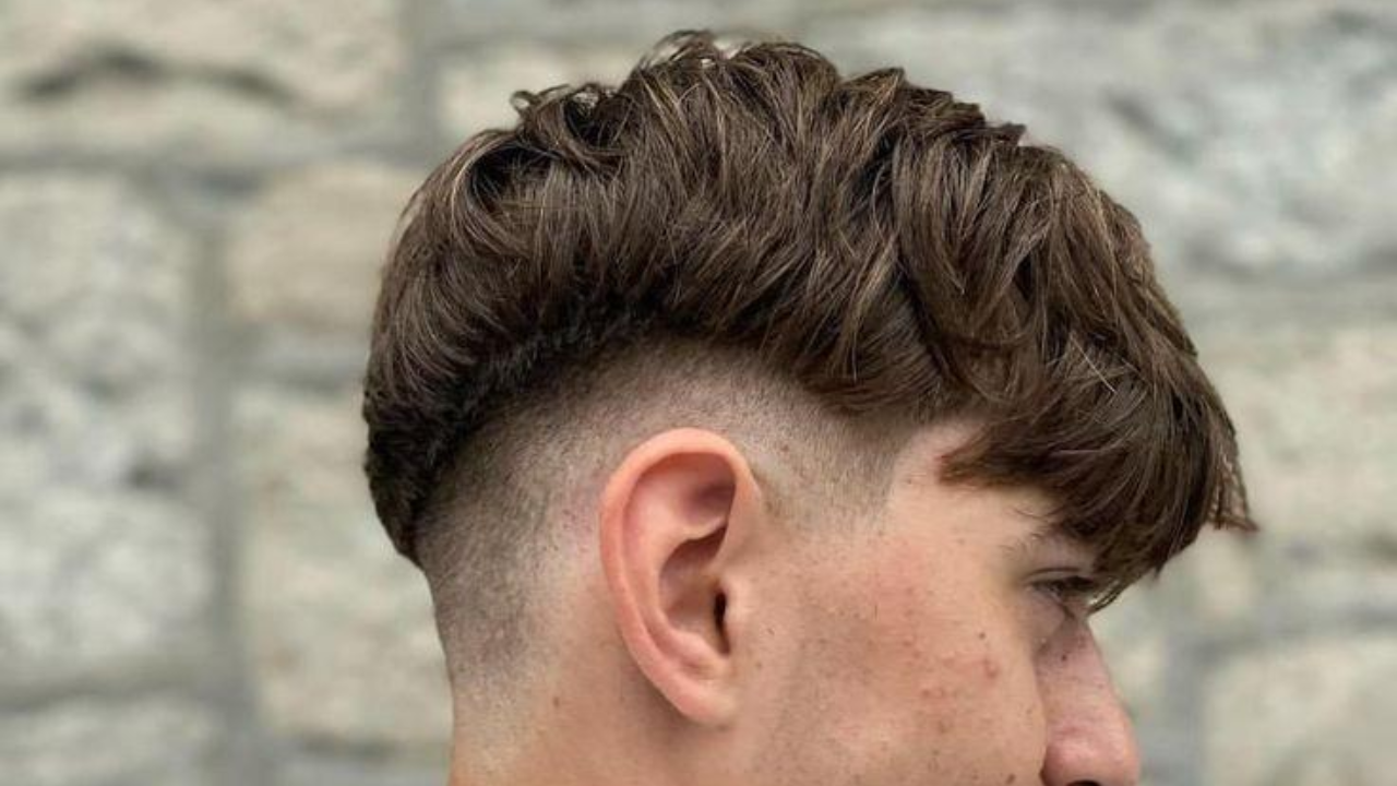 18. Mushroom Fade Haircut