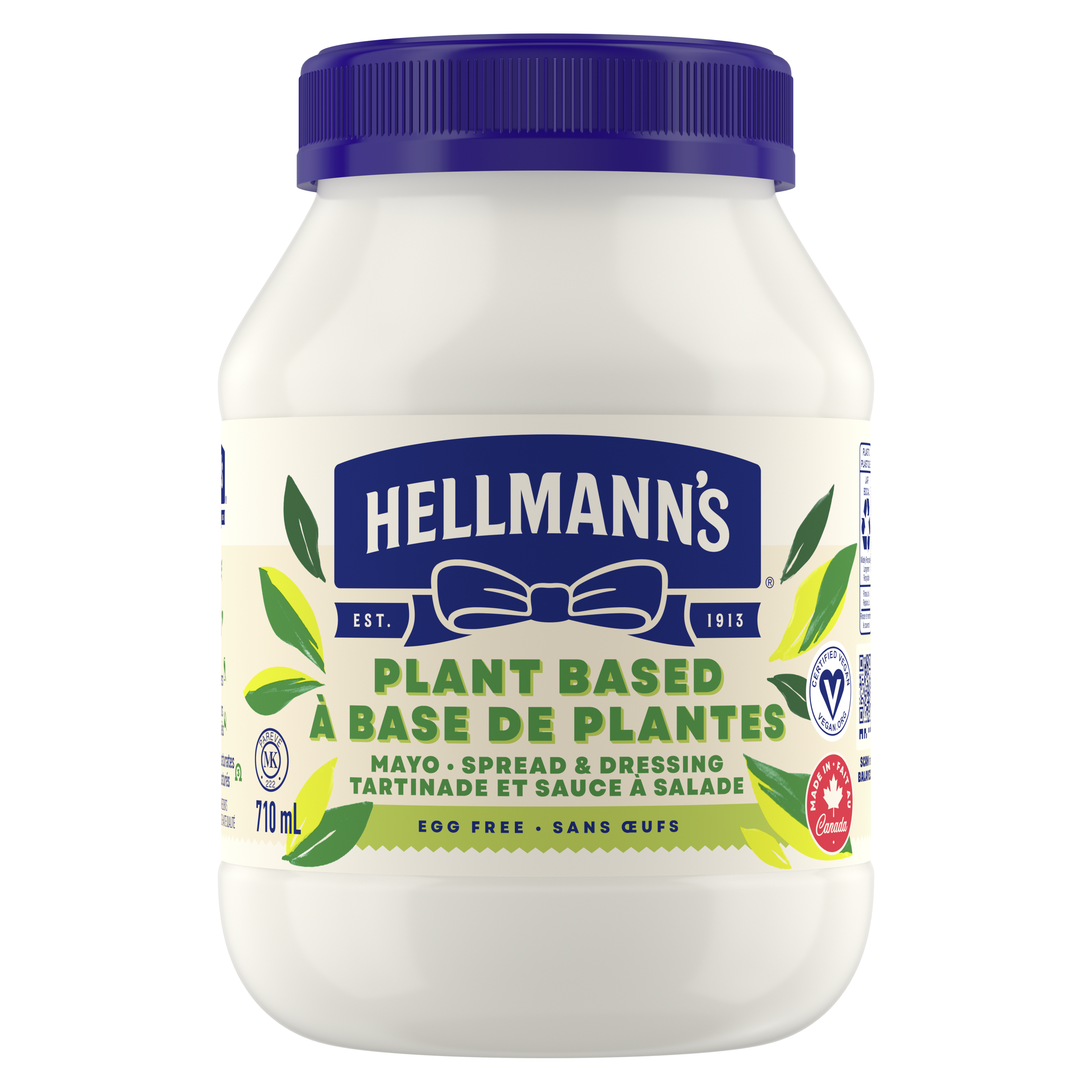 Hellmann’s® Plant Based 710ml packshot