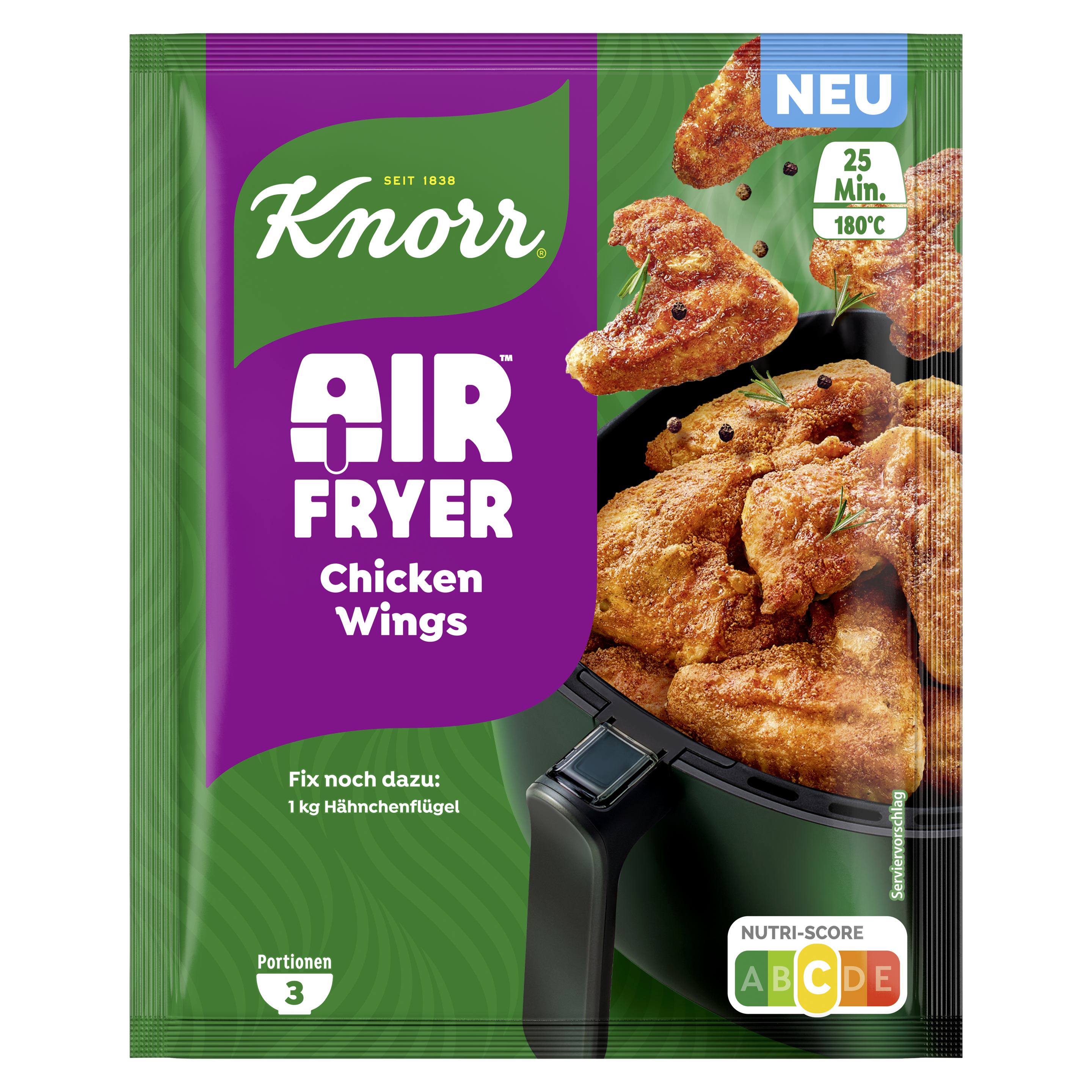 Knorr Fix Air Fryer Chicken Wings 29 g packshot