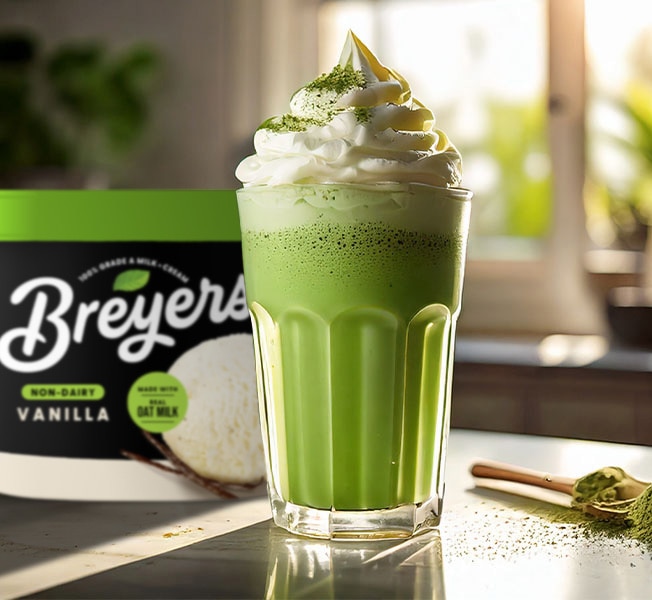 Non-Dairy Matcha Milkshake