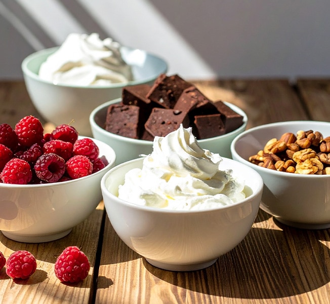 Toppings for Customizing Your Breyers Ice Cream Milkshake