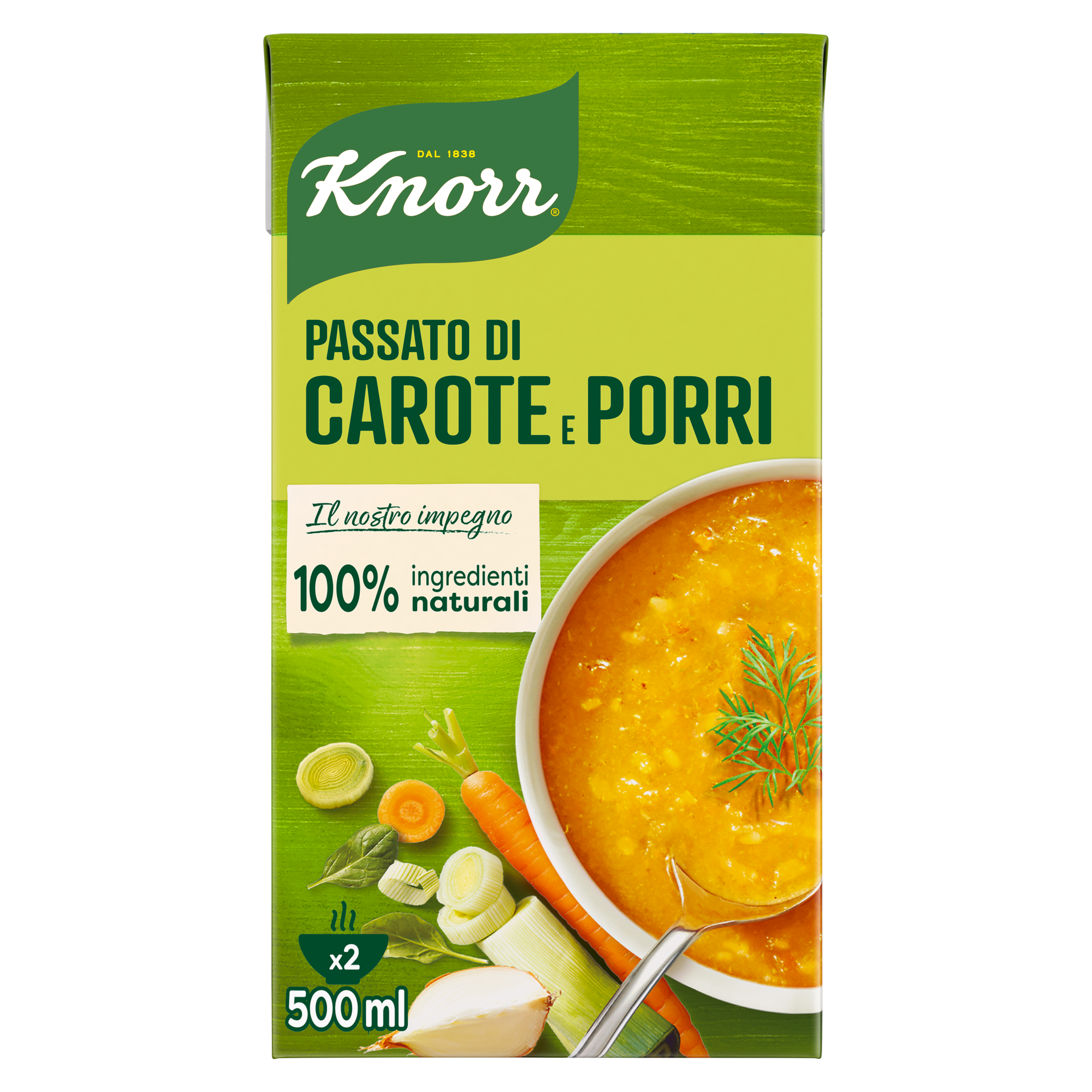 Passato di Carote e Porri packshot