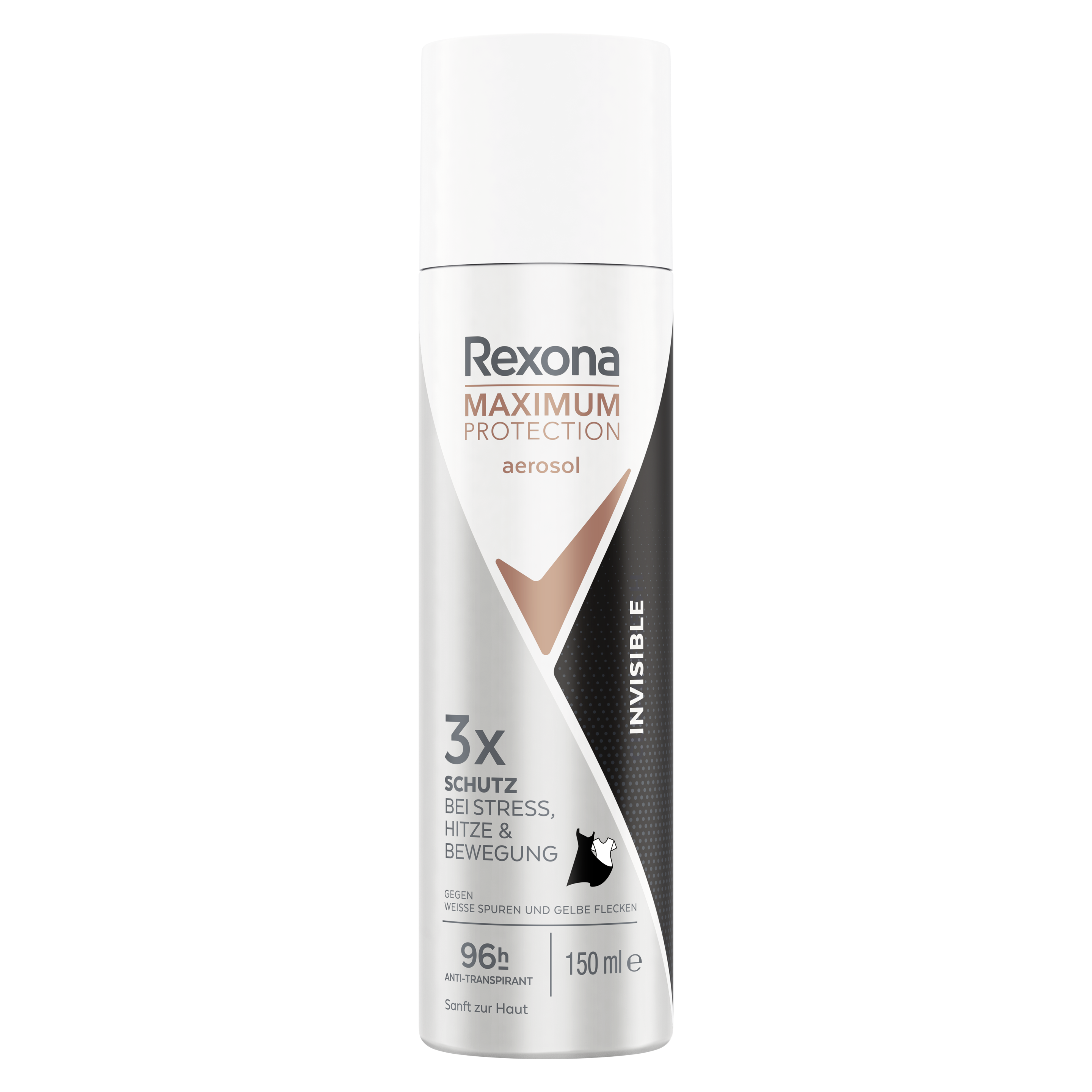 Rexona Maximum Protection Invisible Anti-Transpirant Deospray 150ml packshot