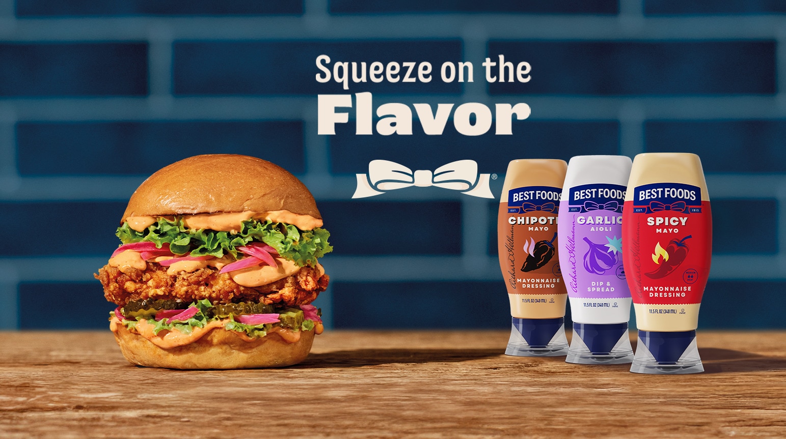Best Foods Squeeze on the Flavor