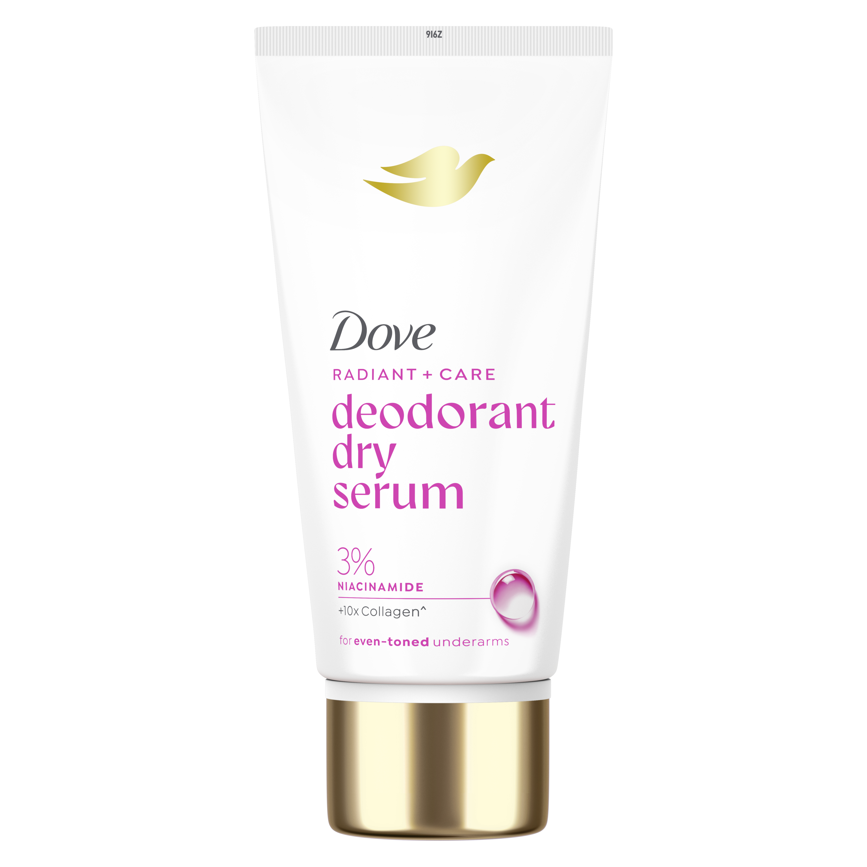 Dove Deodorant Dry Serum 3% Niacinamide + 10x Collagen packshot