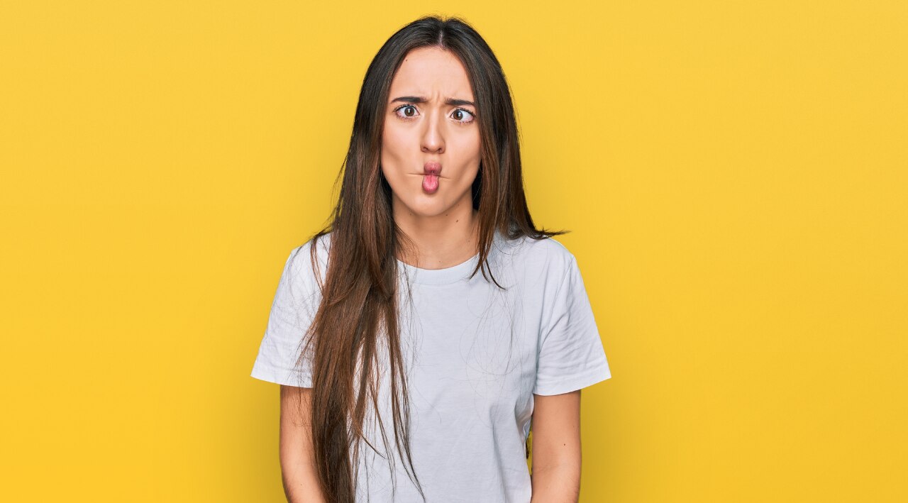 6. Fish Face Pose