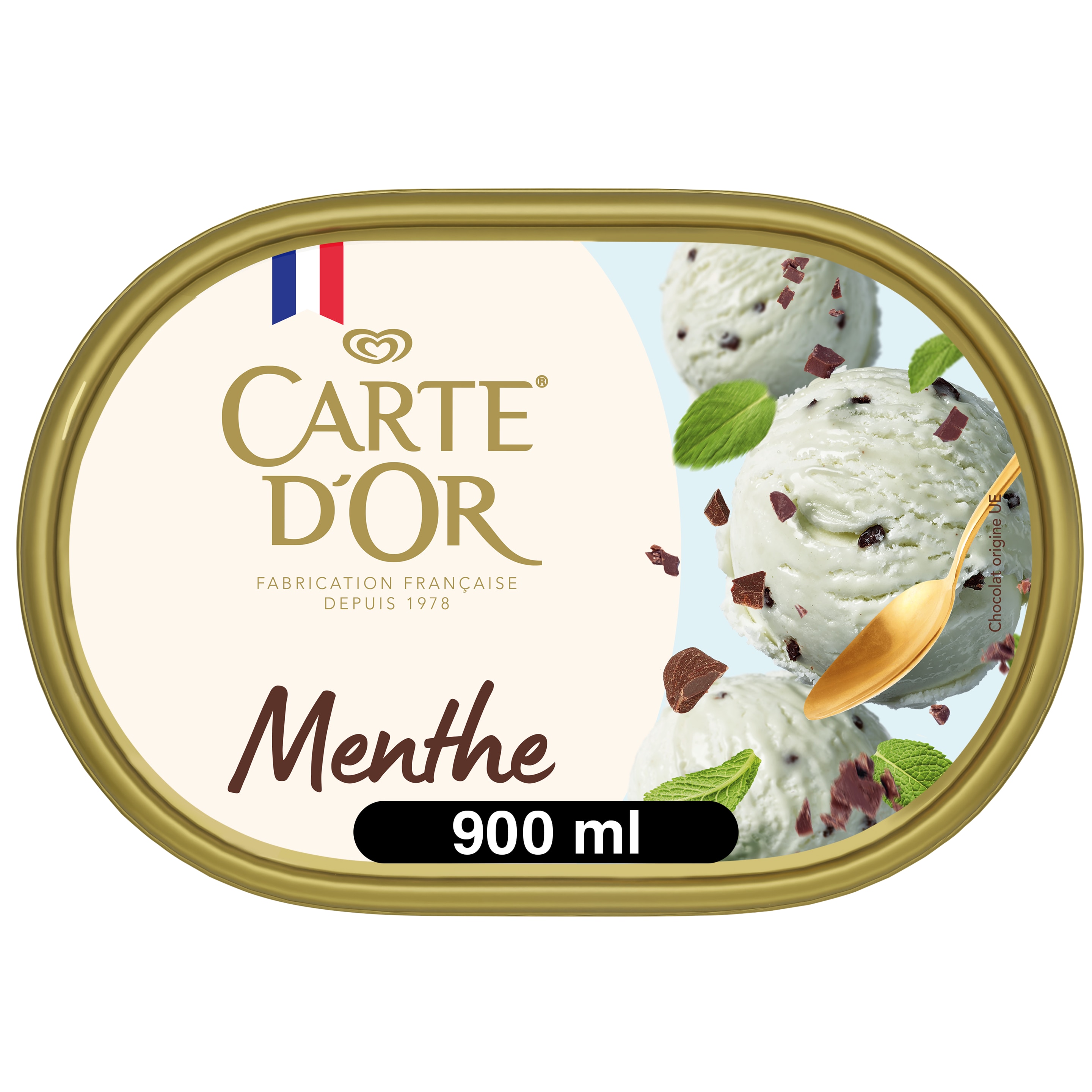 Carte D'Or  Glace Crème Glacée  Menthe Chocolat  900ml packshot