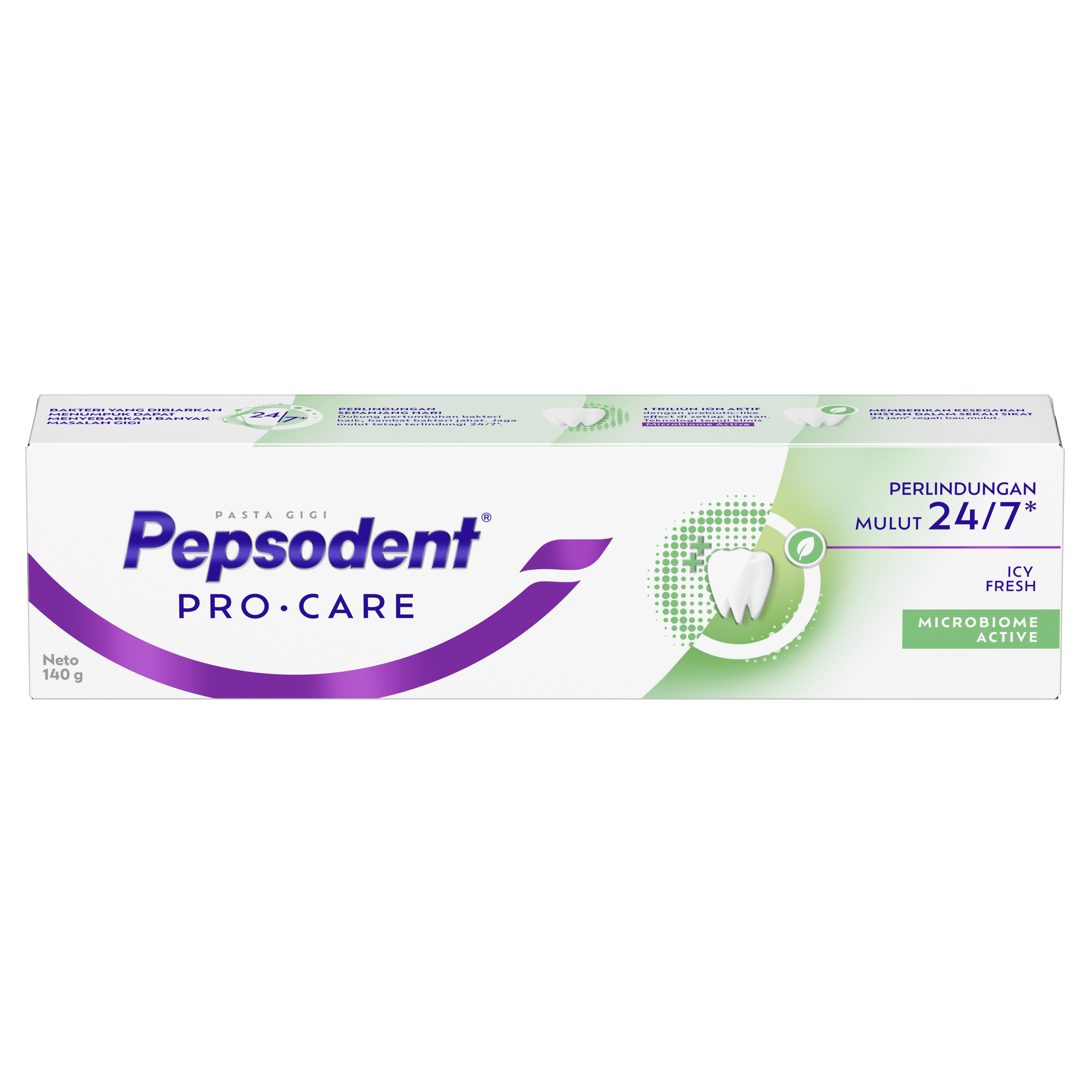 Pasta Gigi Pepsodent PRO CARE Icy Fresh 140G packshot