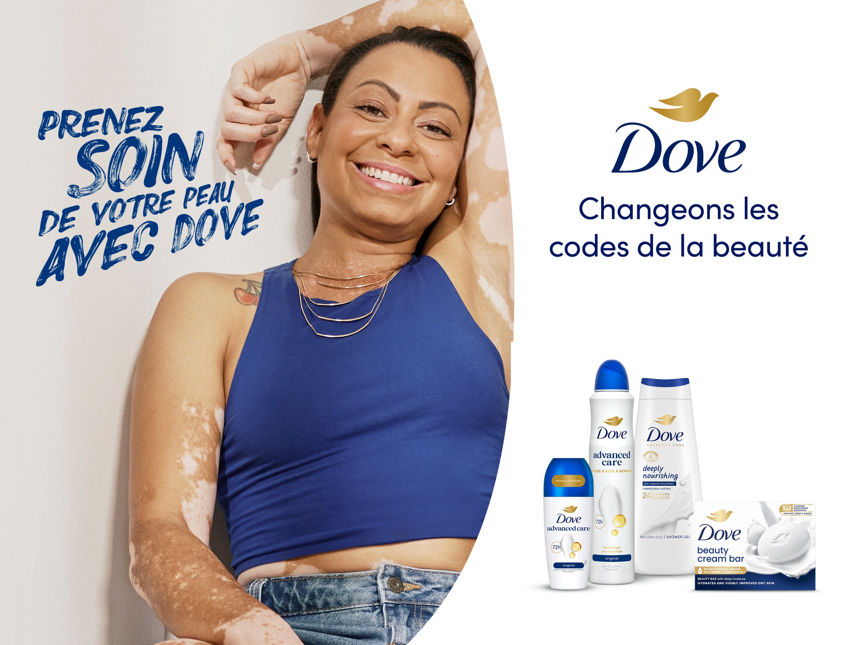 Dove déodorant advanced care