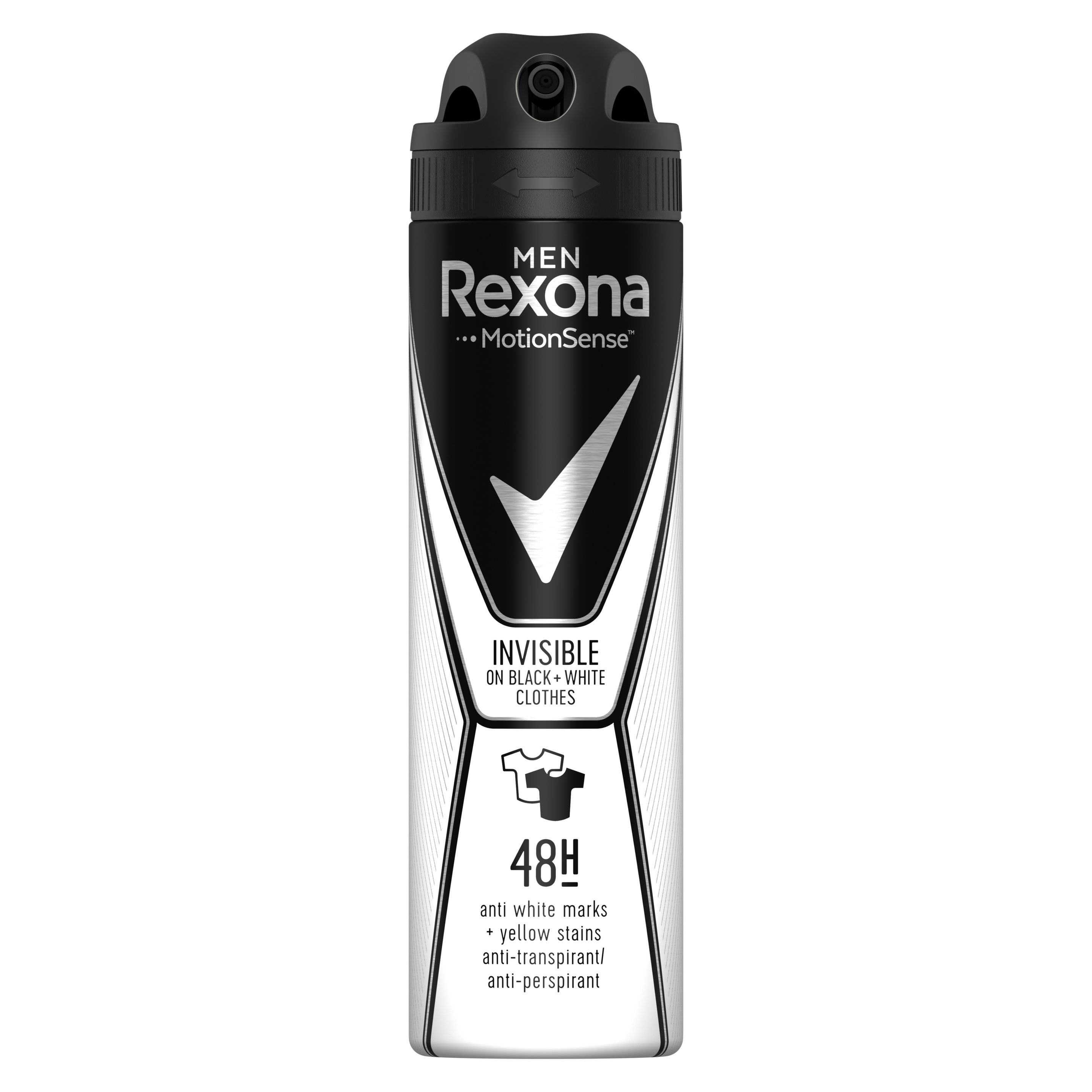 Rexona Invisible on black+white clothes antiperspirant