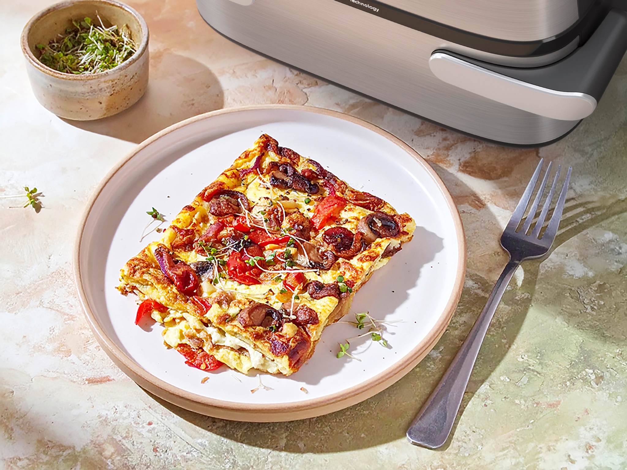 Schüttelpizza im Air Fryer 40 Min  recipe