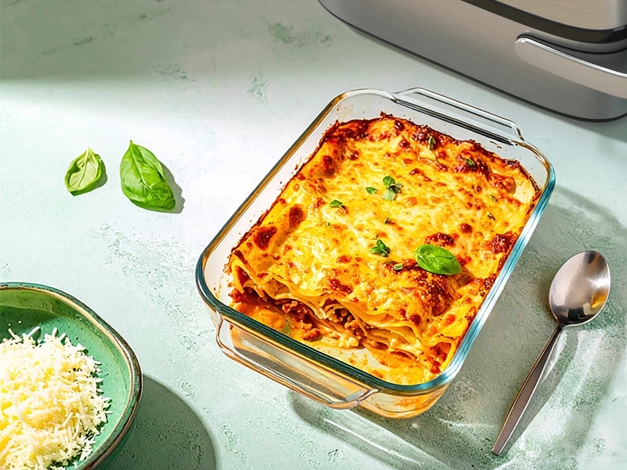 Lasagne im Air Fryer 40 Min  recipe