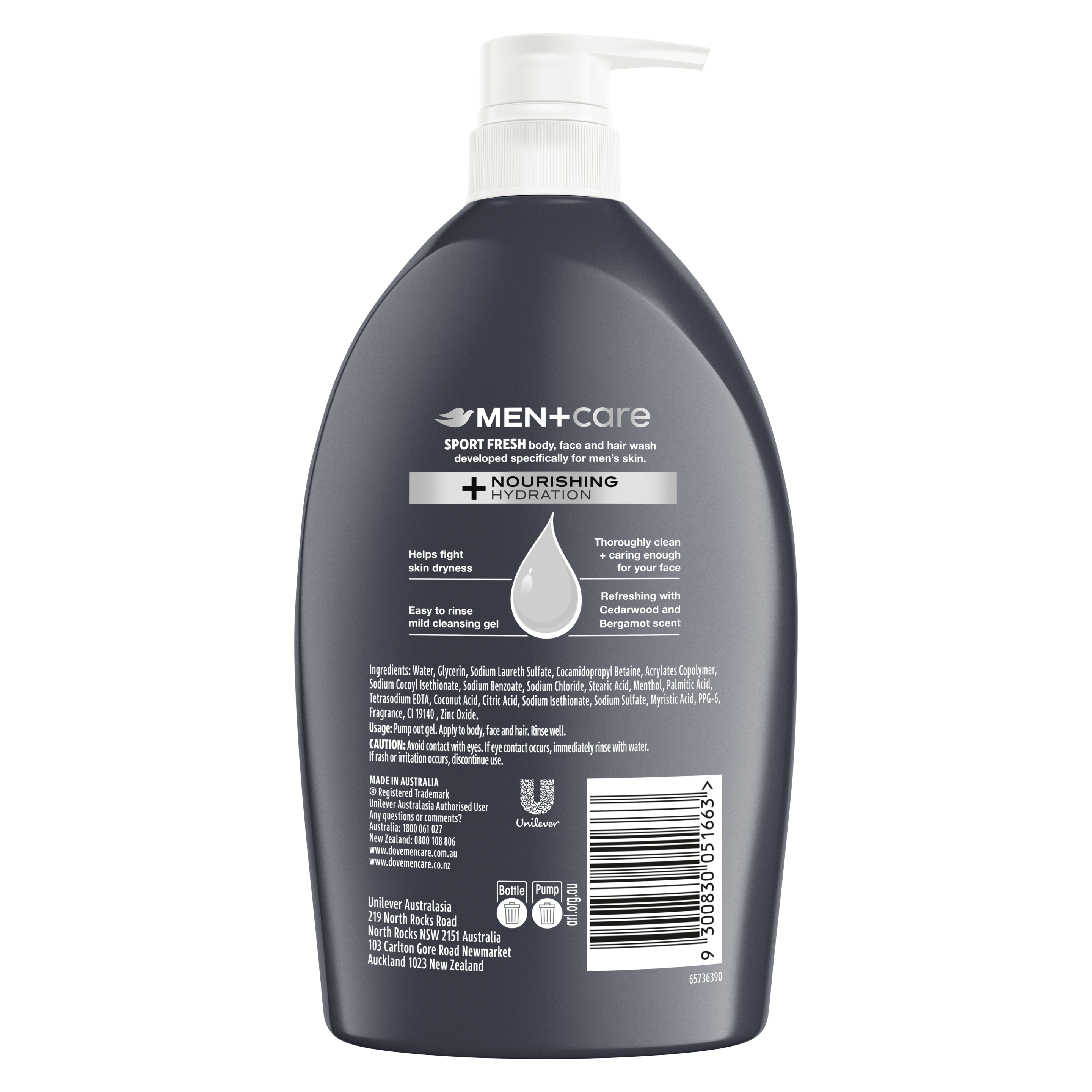 Men+Care Sport Fresh Body Wash