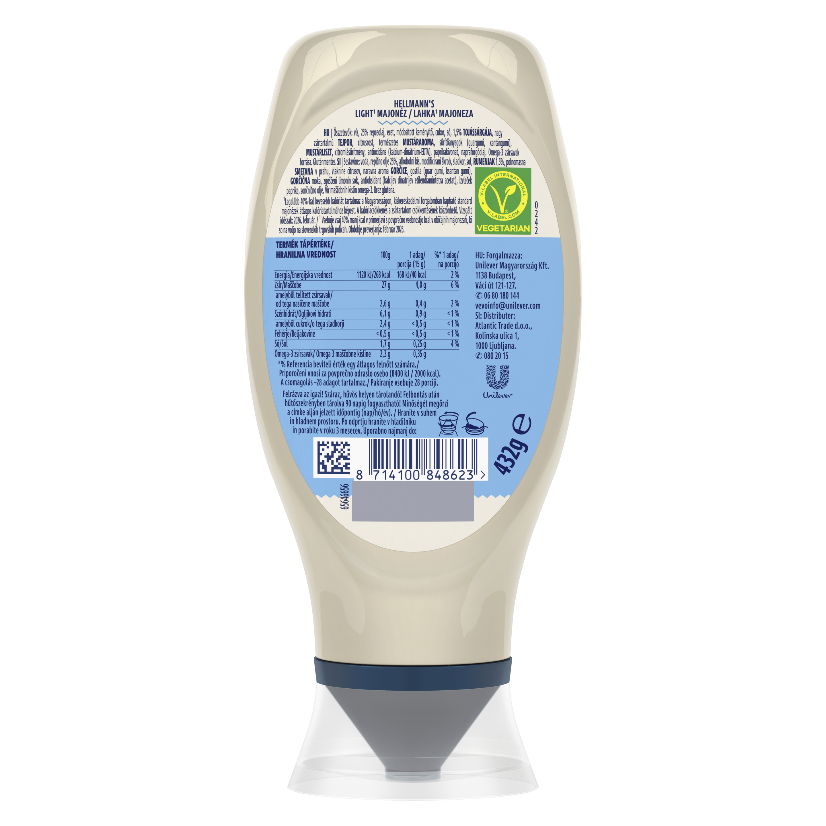 HELLMANN'S Light Majonéz