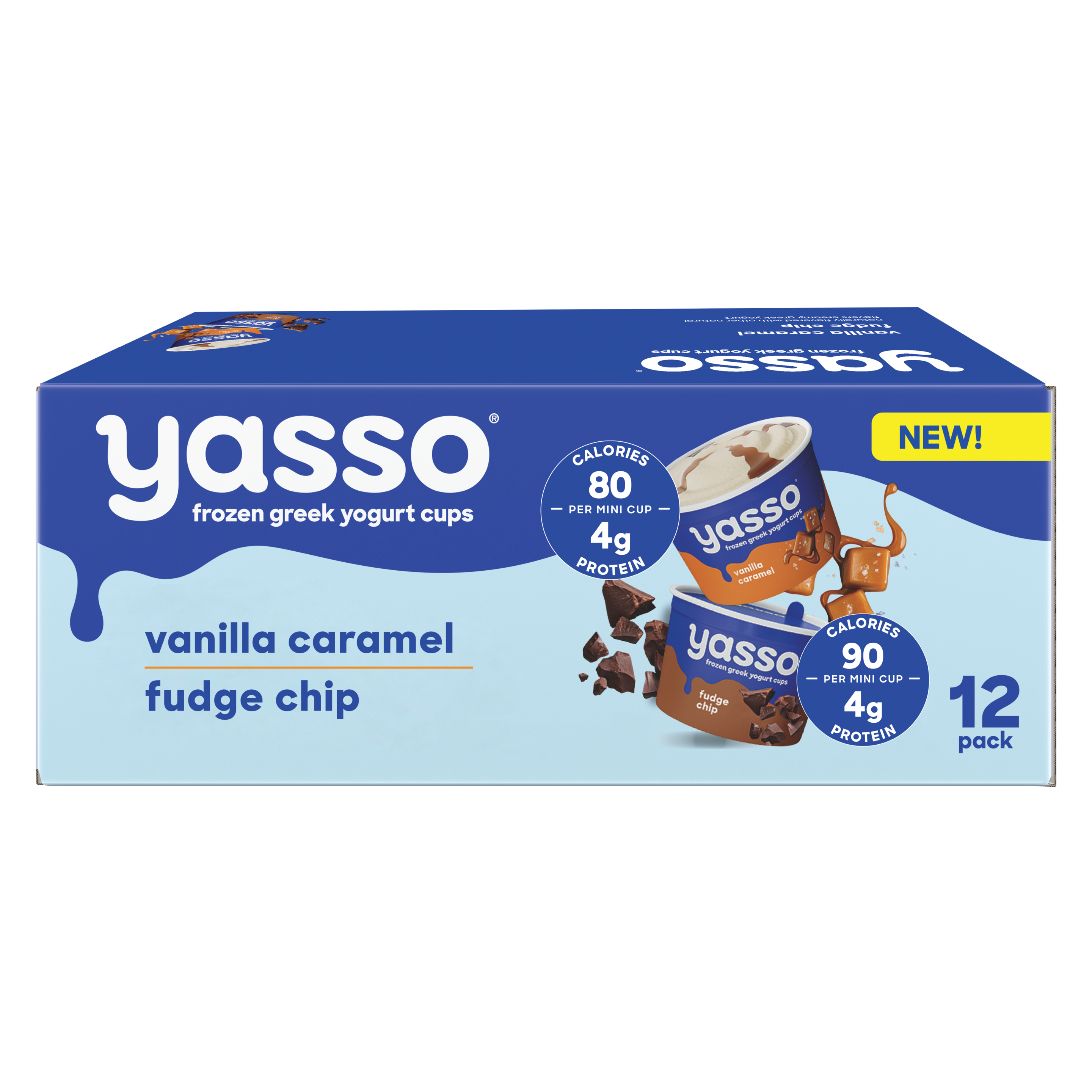 Yasso's frozen greek yogurt cups