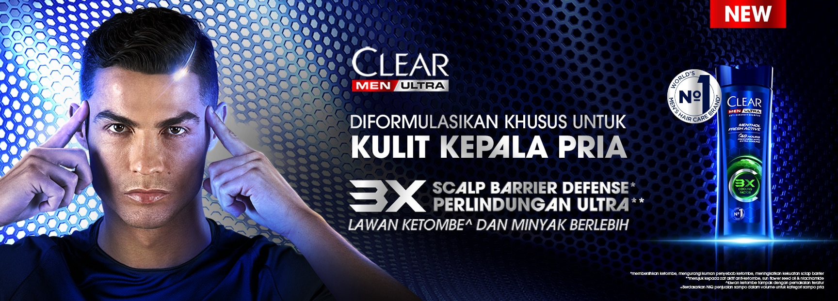  Sampo CLEAR Menthol Fresh Active 