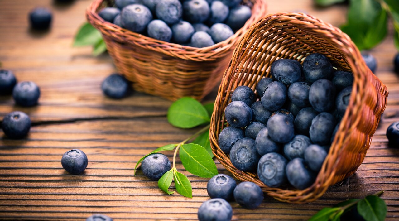 Berries (Blueberries, Amla, Goji)