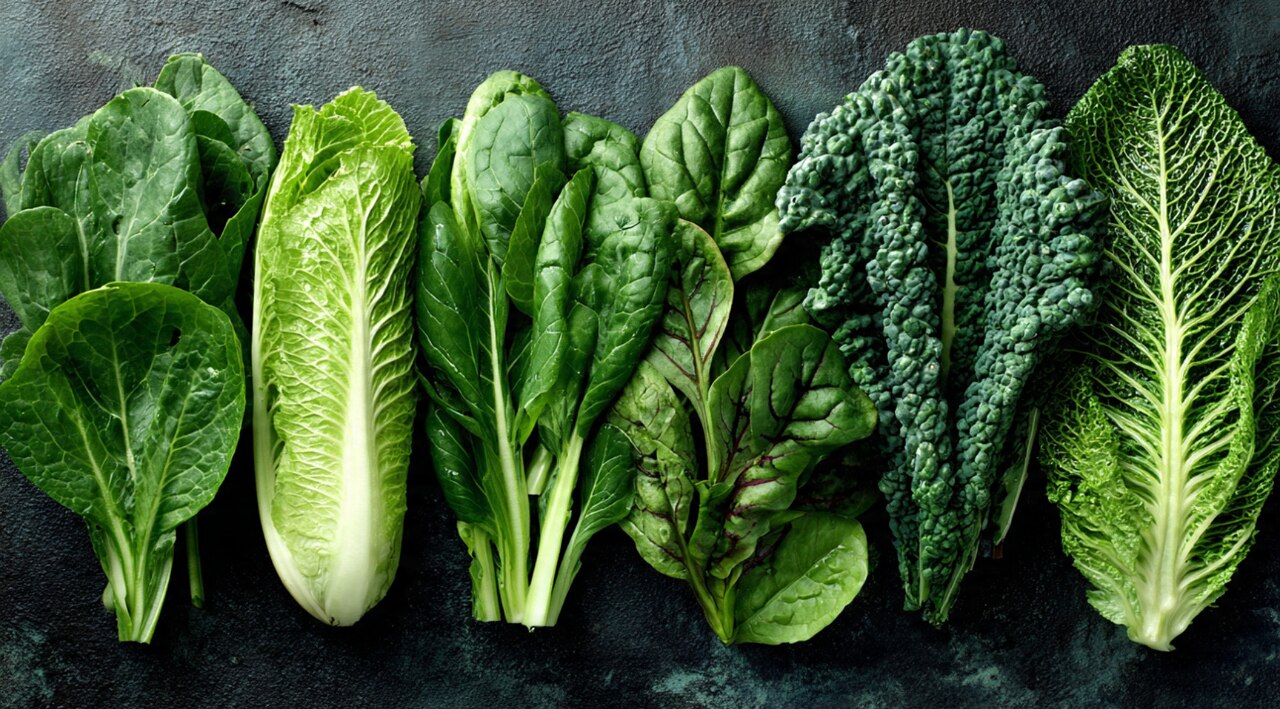 Leafy Greens (Spinach, Kale, Moringa)