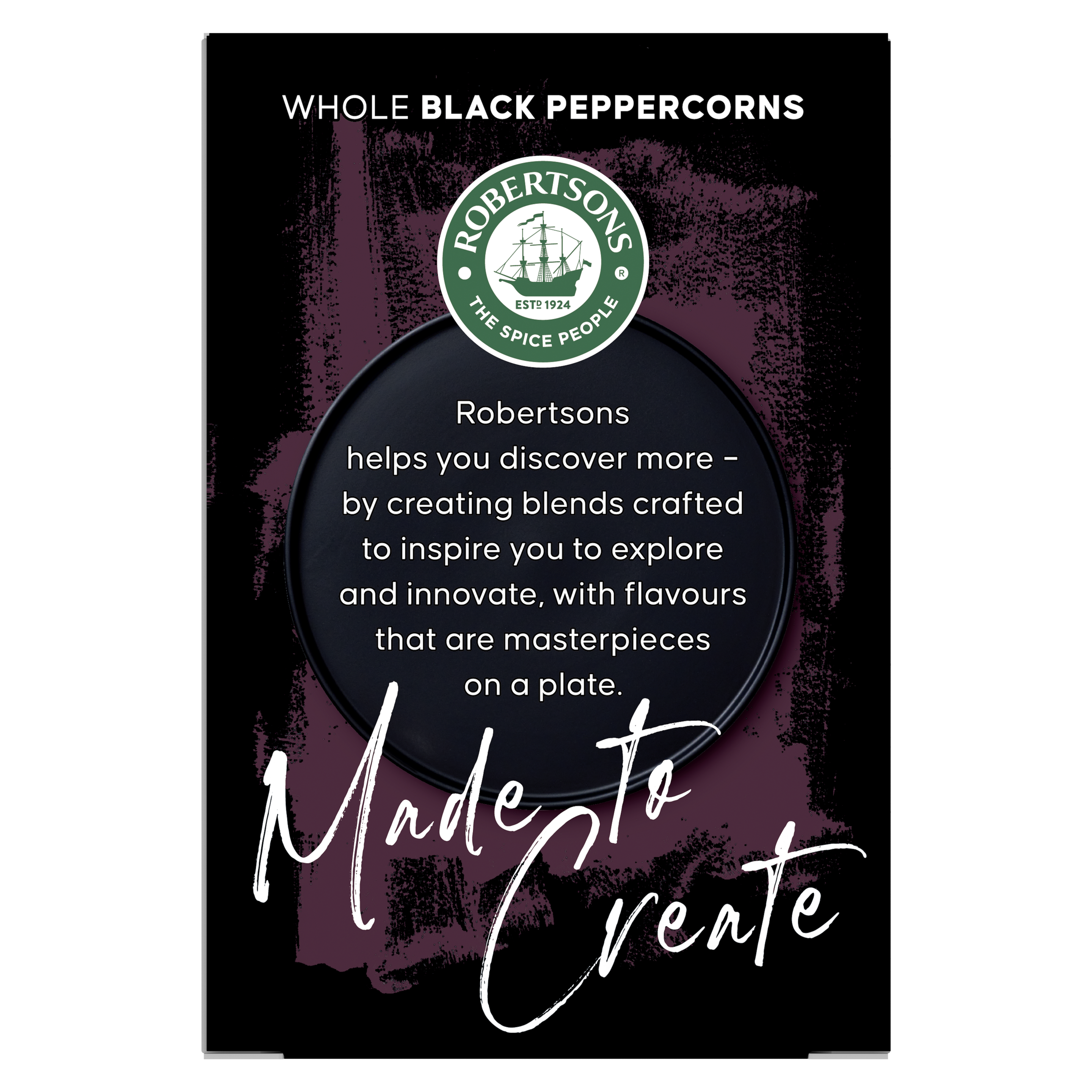 Robertsons Black Peppercorn Refill 45g