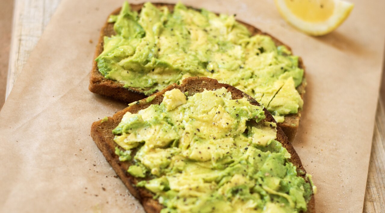 Avocado on Whole Grain Toast