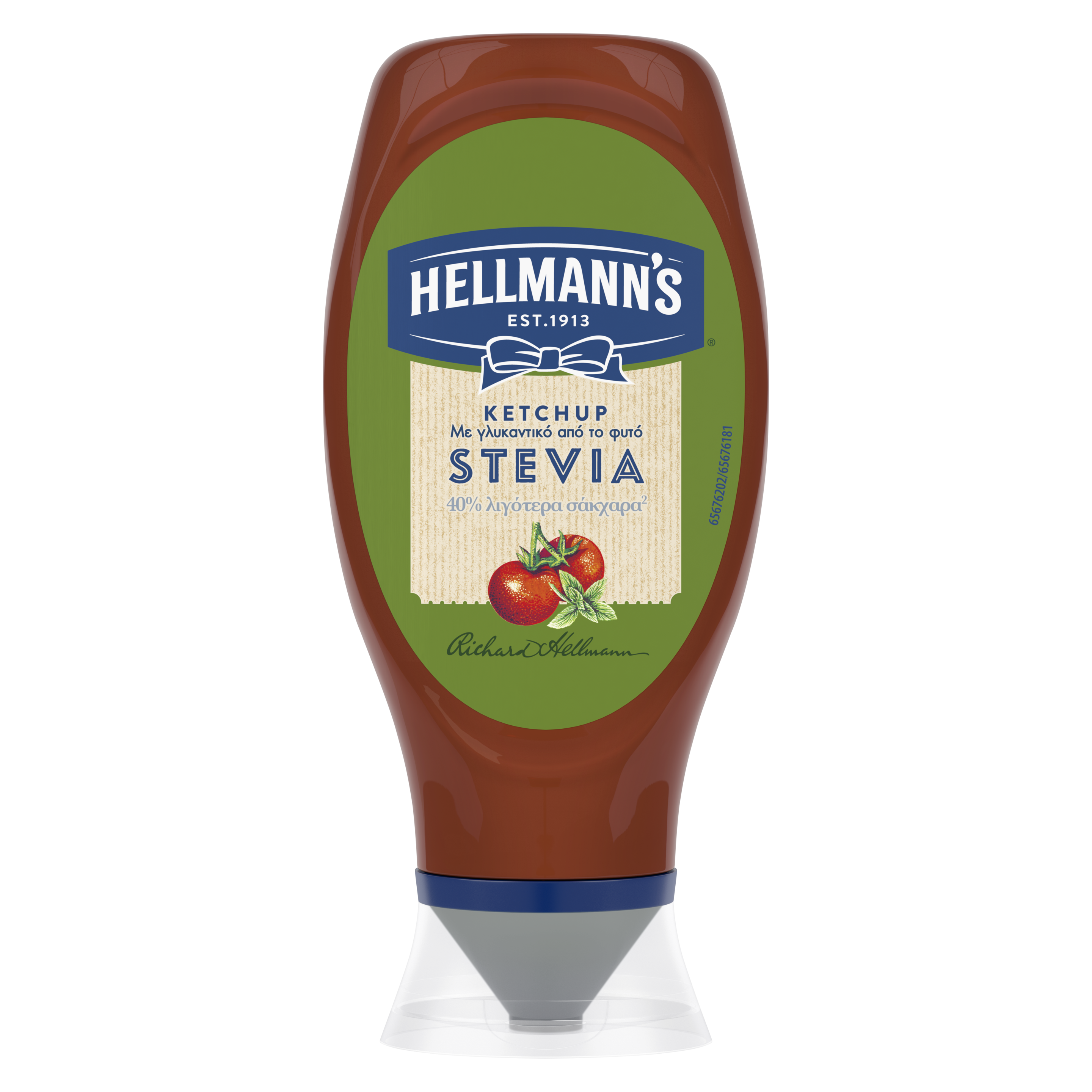 Hellmann's Κέτσαπ Με Γλυκαντικό Από Το Φυτό Στέβια