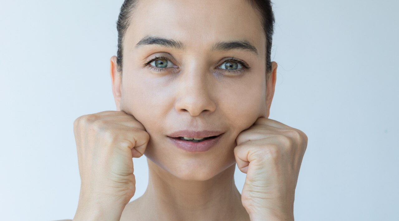 10. Face Yoga (Facial Muscle Activation)