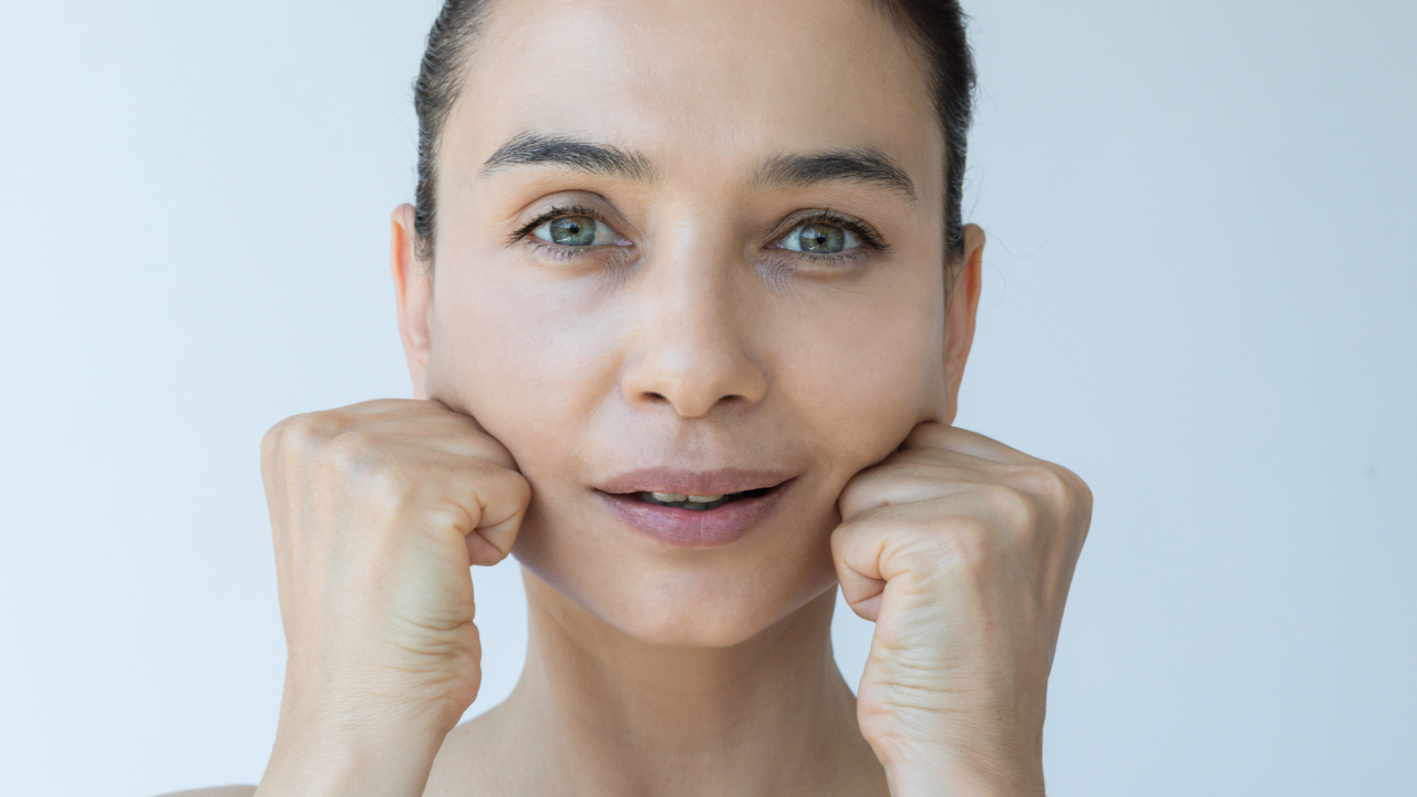 10. Face Yoga (Facial Muscle Activation)