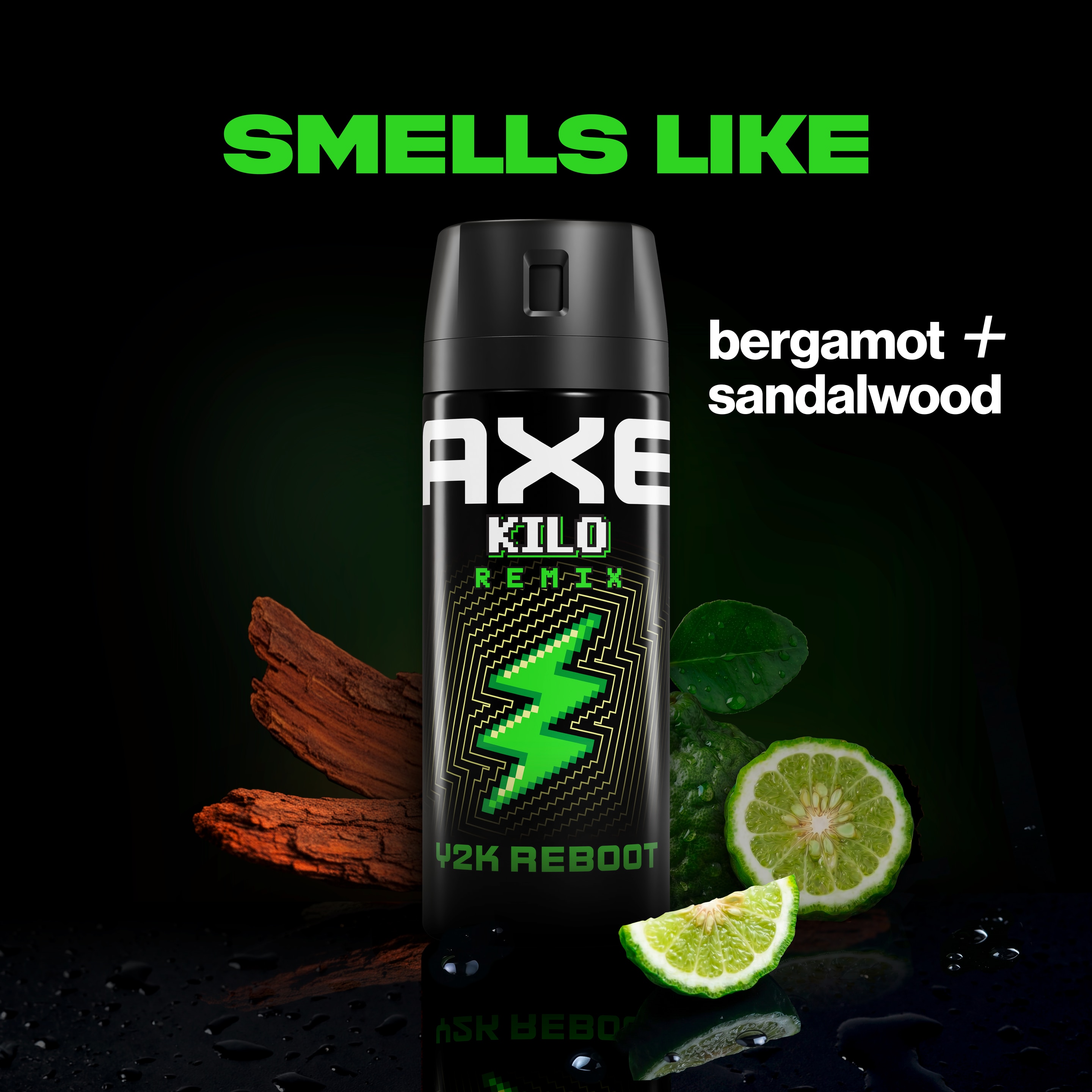 Underarm Deodorant Body Spray Kilo Remix