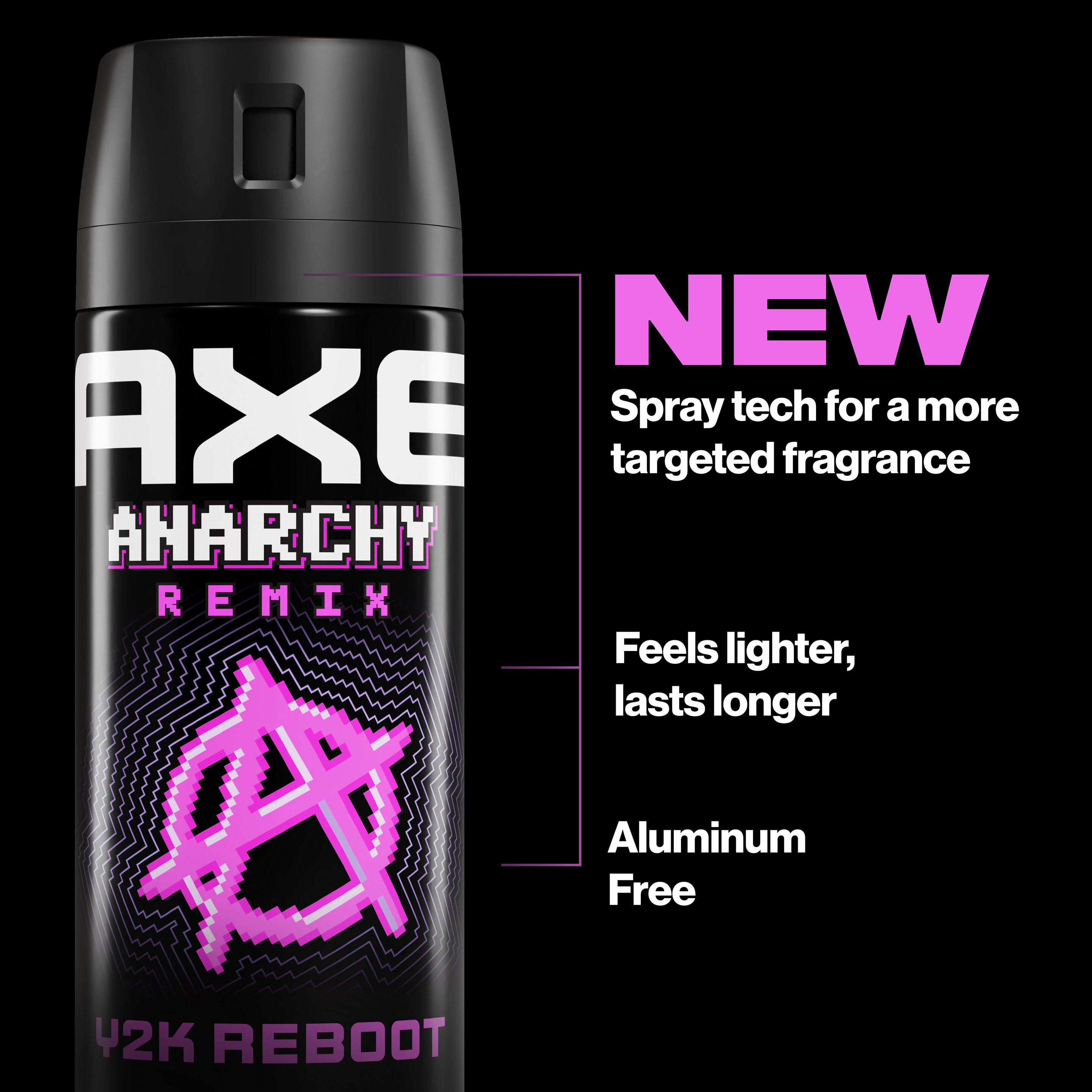 Underarm Deodorant Body Spray Anarchy Remix