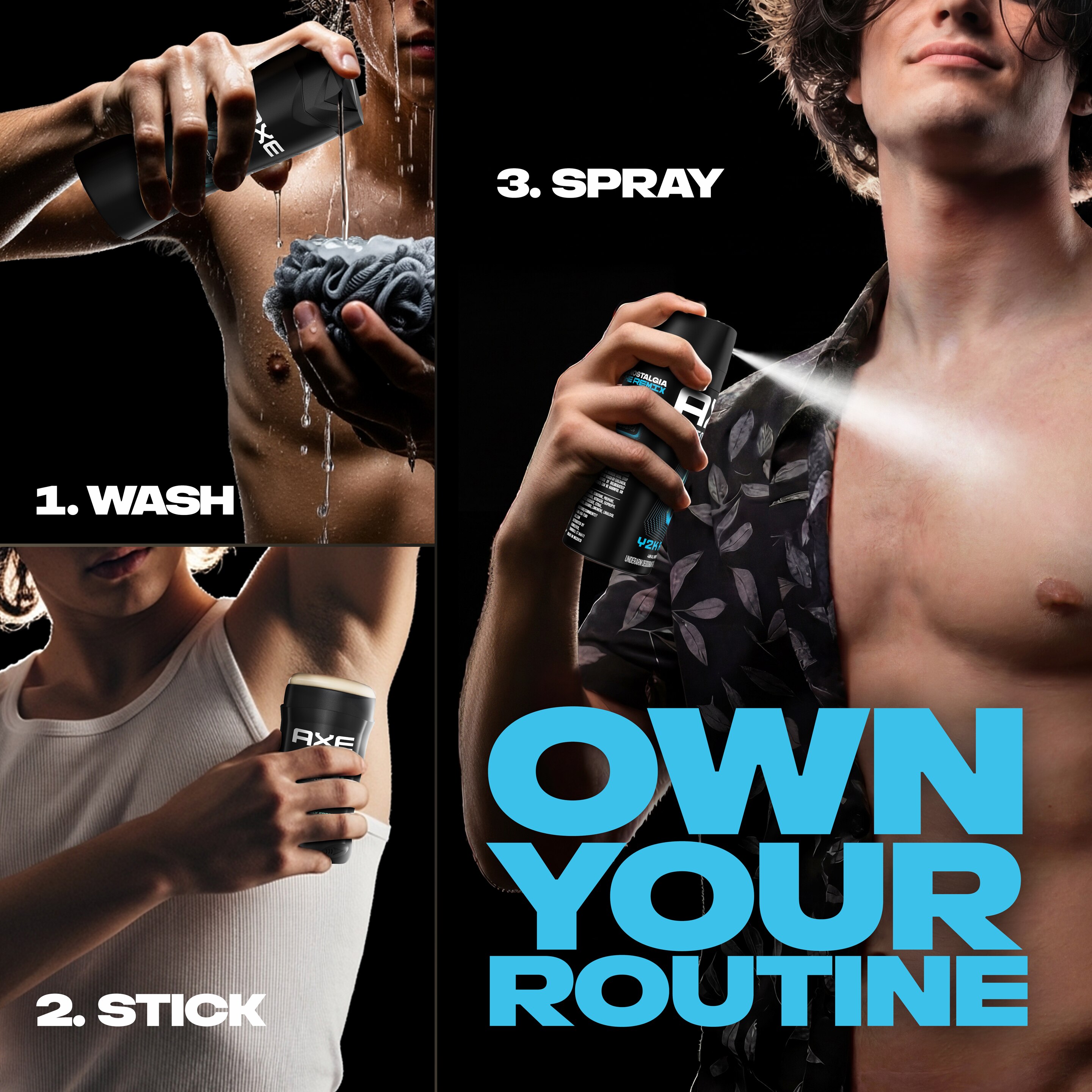 Underarm Deodorant Body Spray Touch Remix