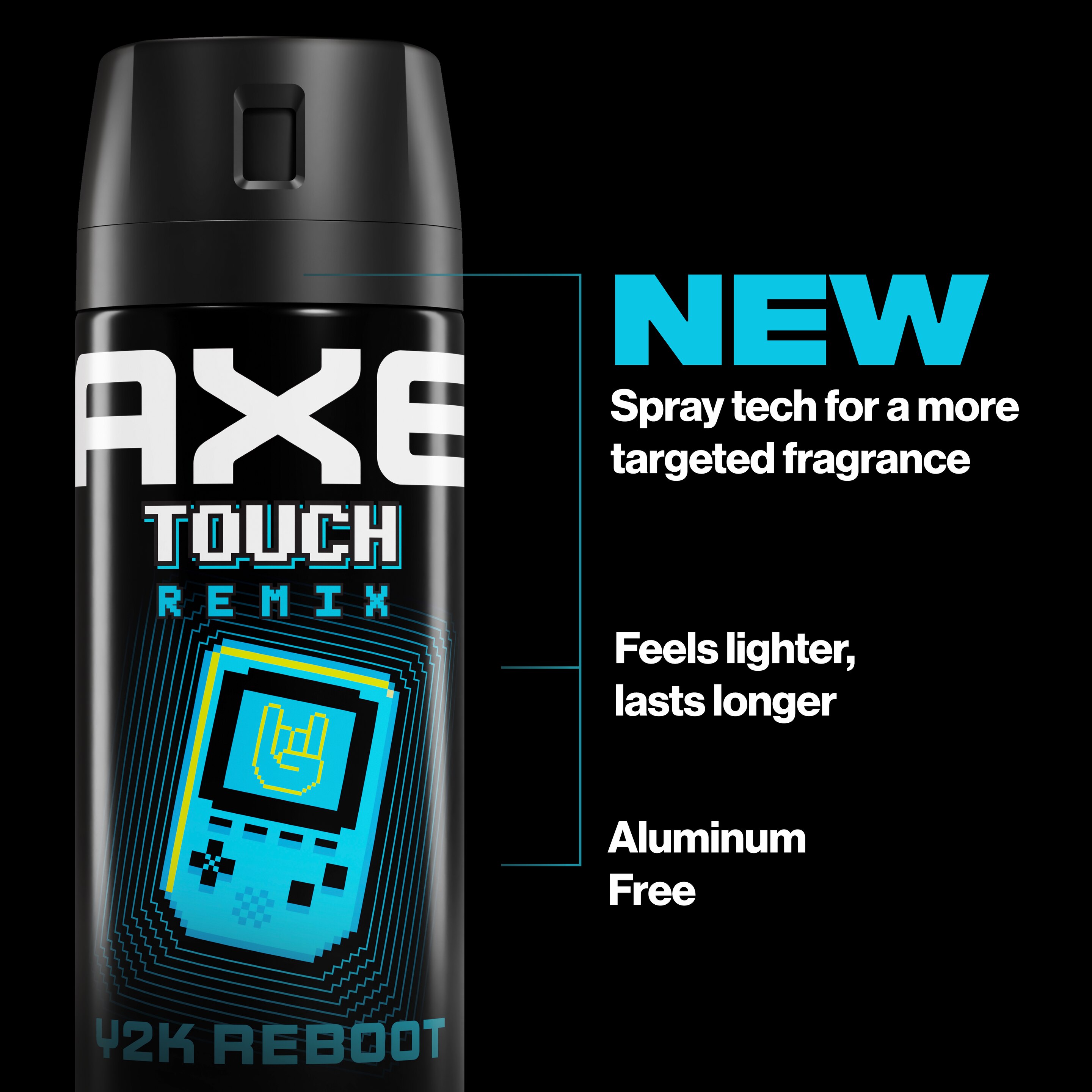 Underarm Deodorant Body Spray Touch Remix