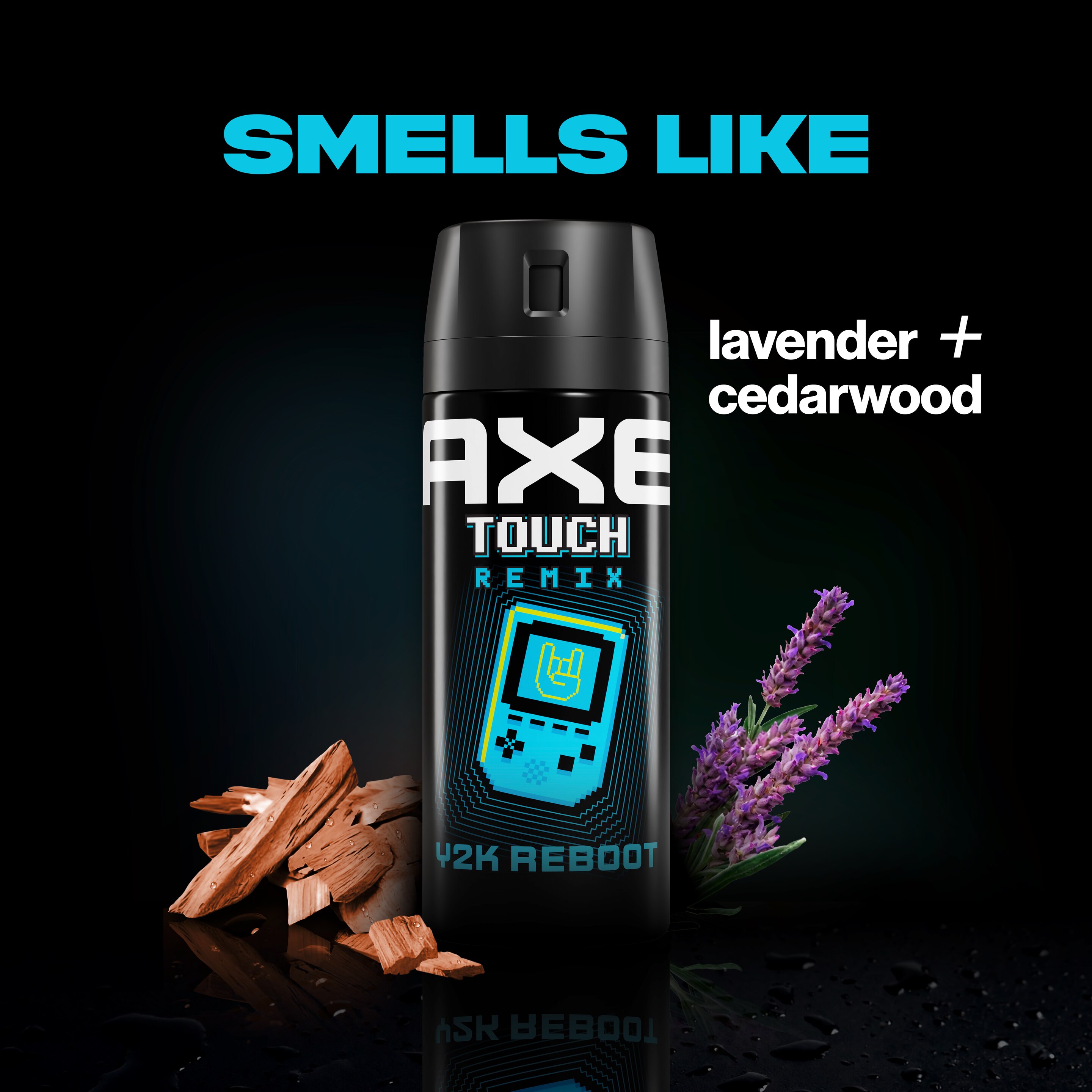 Underarm Deodorant Body Spray Touch Remix