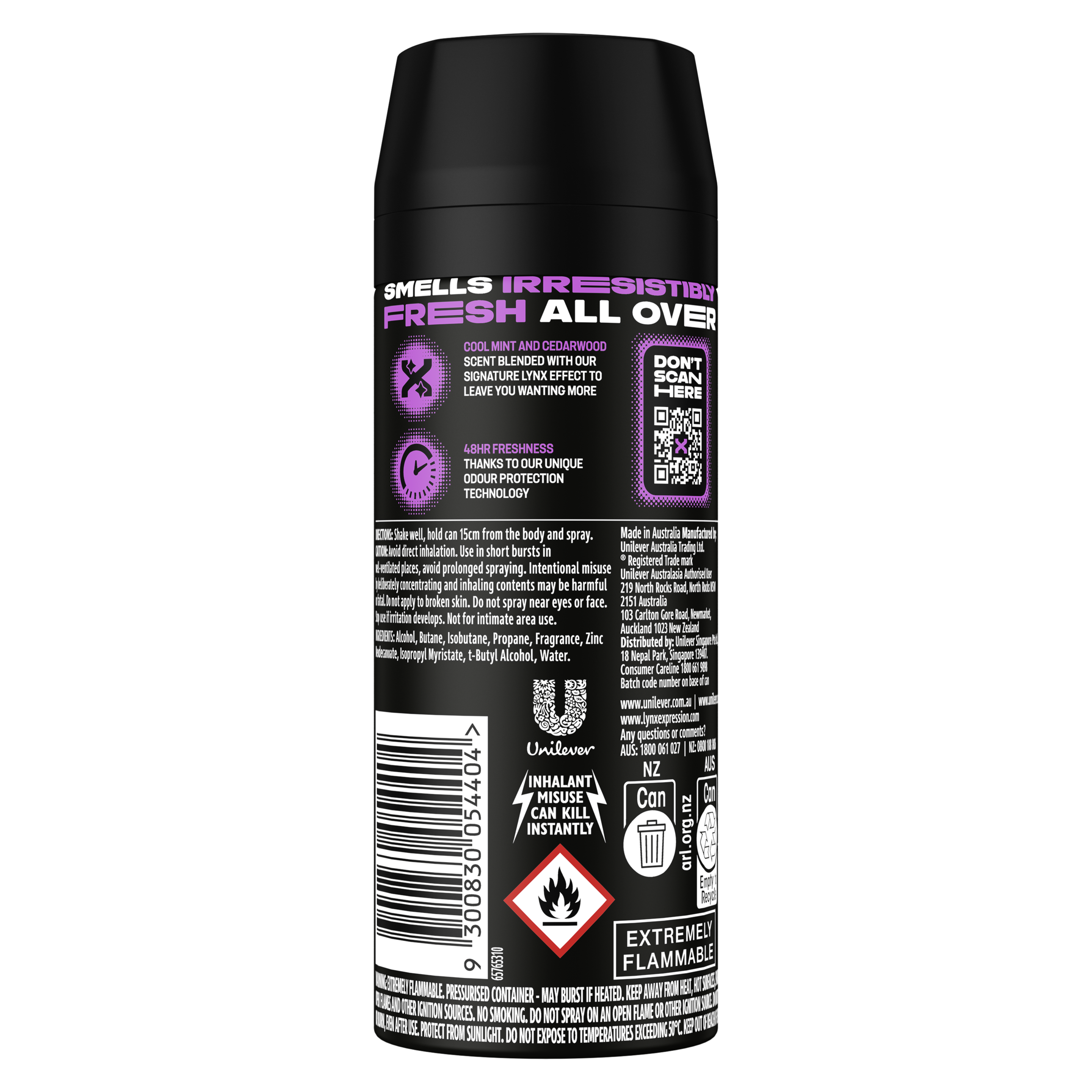 Lynx Black Night Body Spray