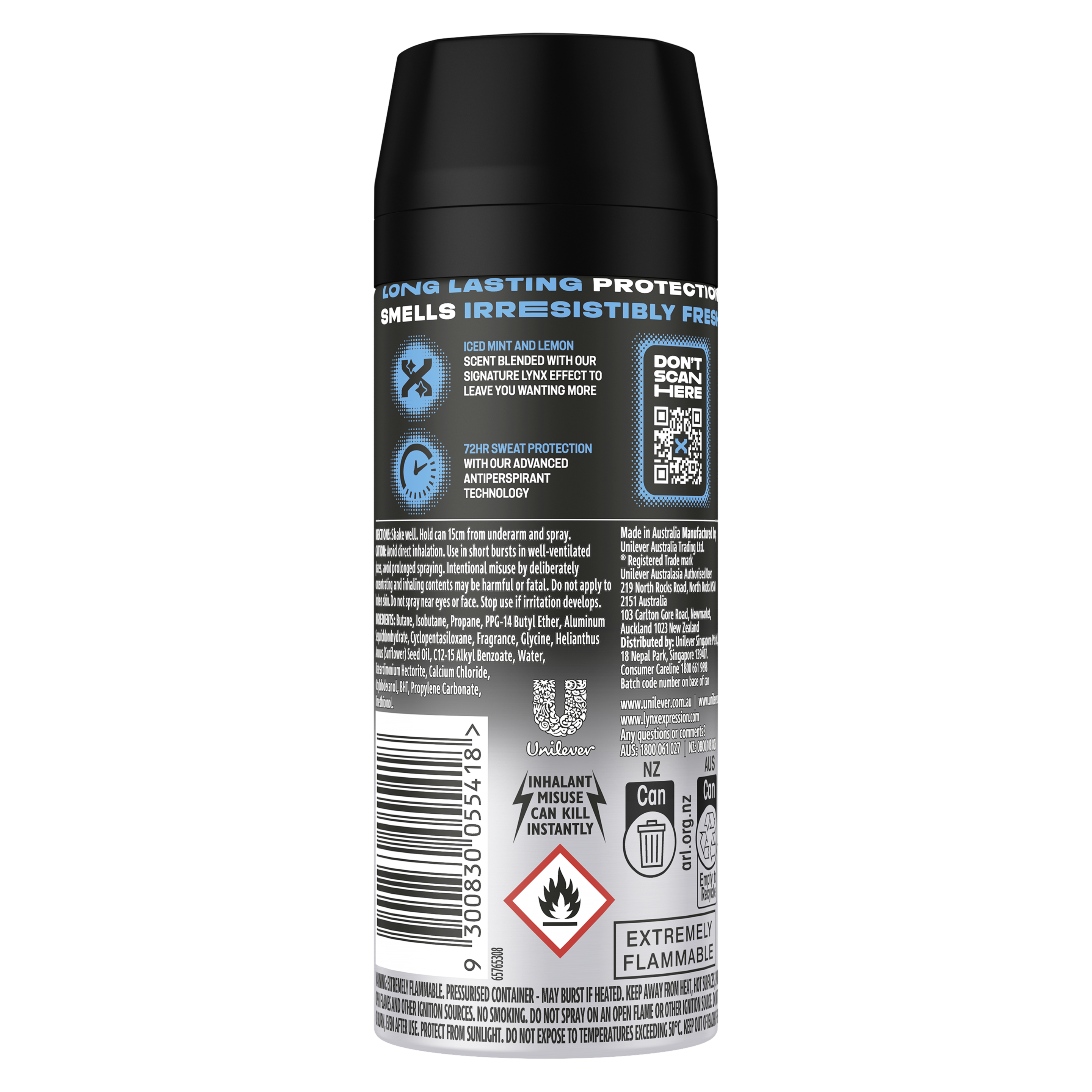 Lynx Ice Chill Antiperspirant