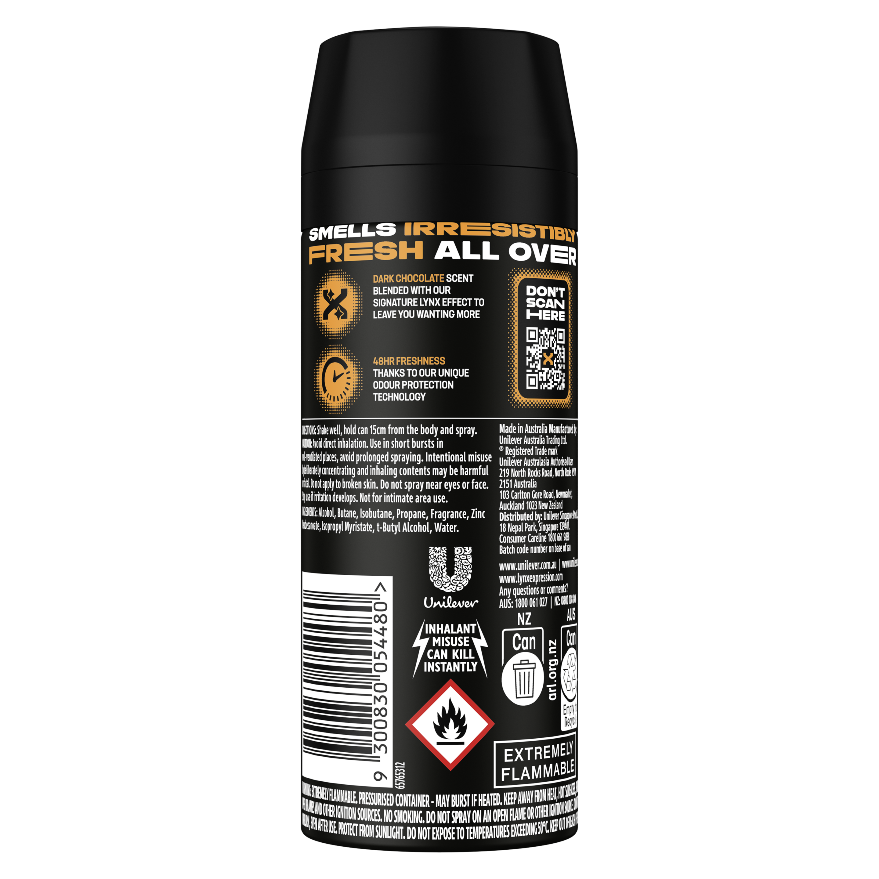 Lynx Dark Temptation Body Spray