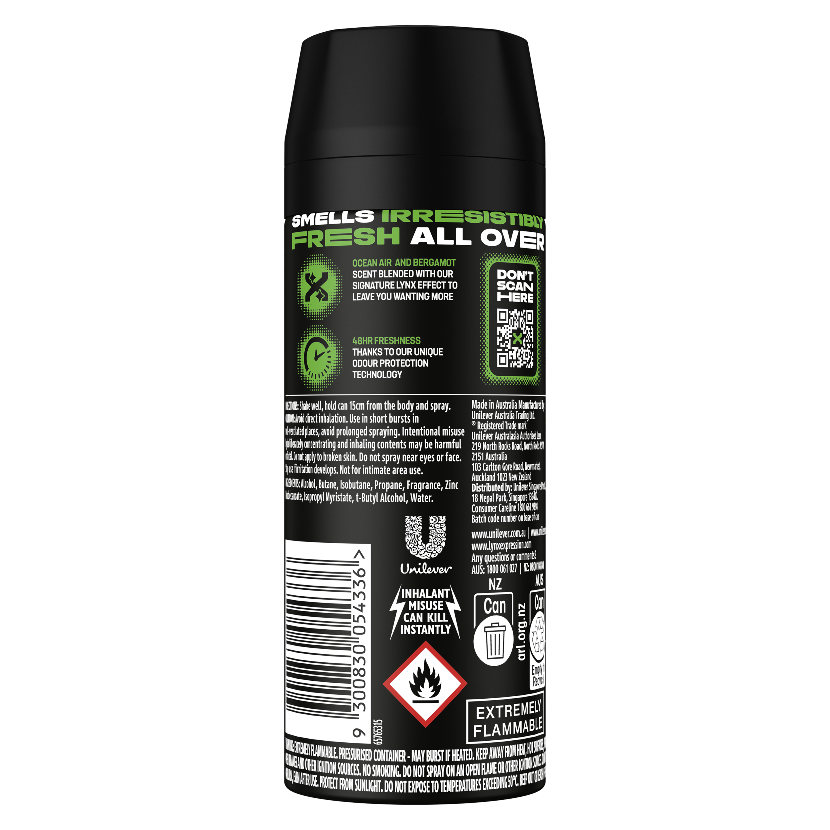Lynx Australia Body Spray