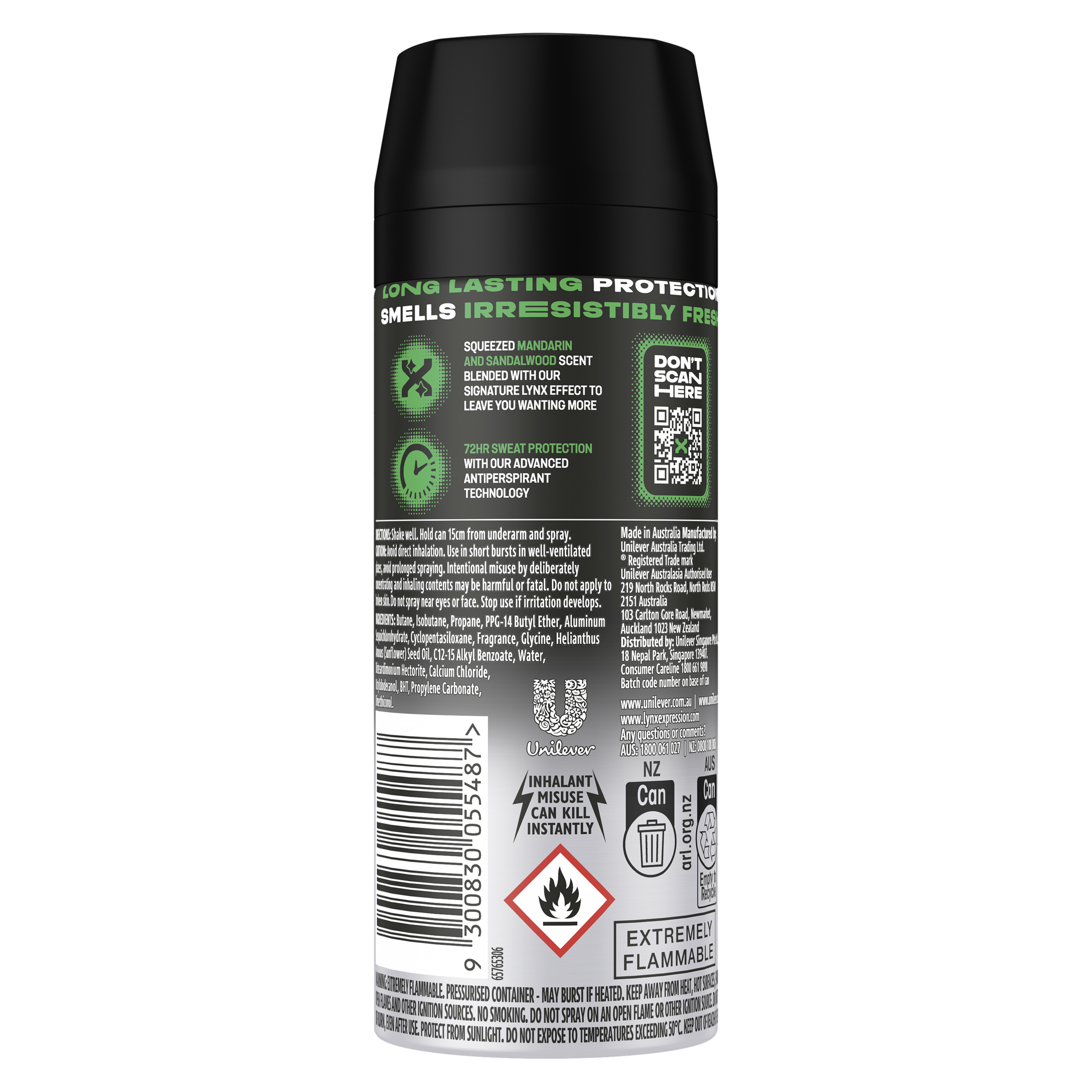 Lynx Africa Antiperspirant
