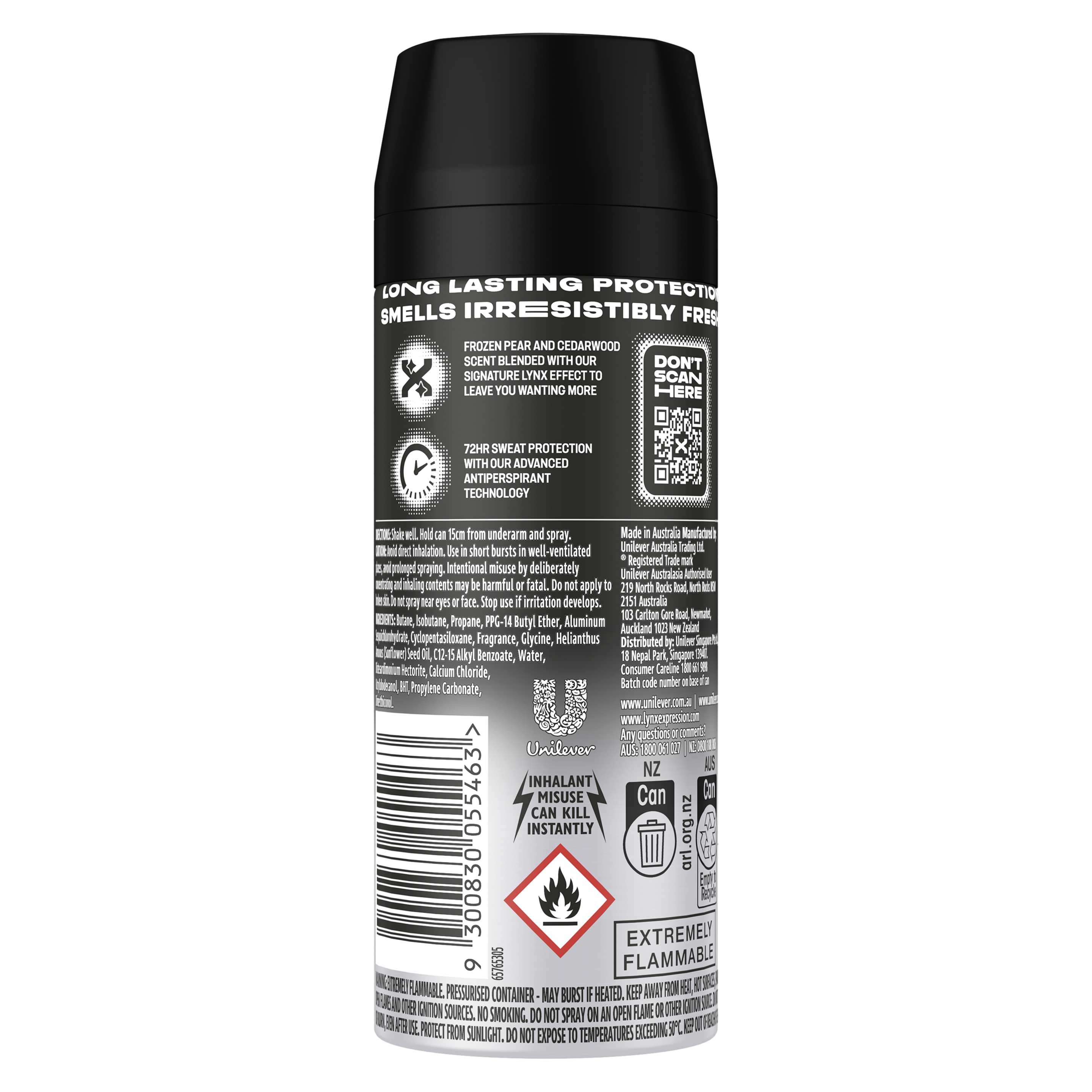Lynx Black Antiperspirant