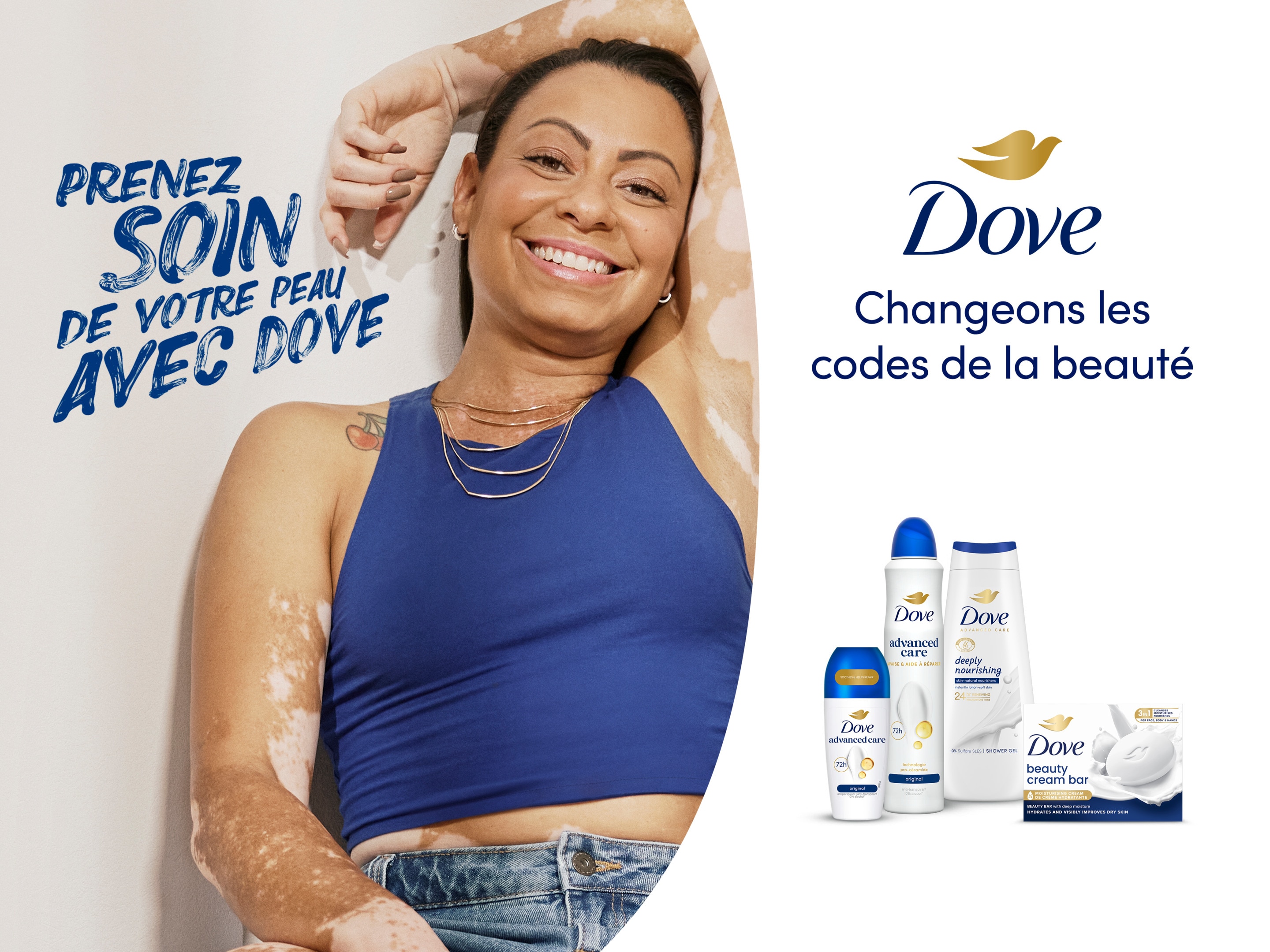 Dove déodorant advanced care