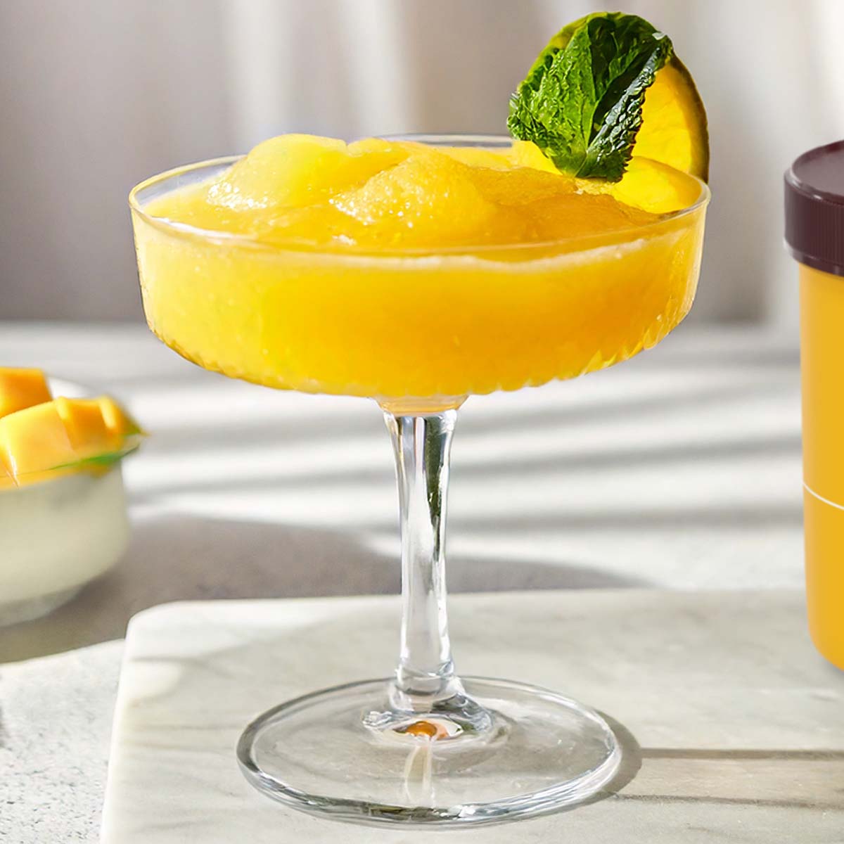 Alphonso Mango Daiquiri with Talenti Sorbetto