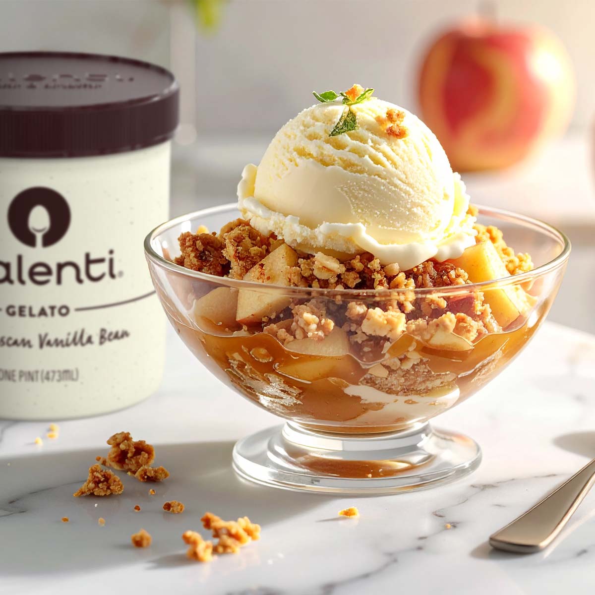 Talenti Apple Crumble Gelato Cups