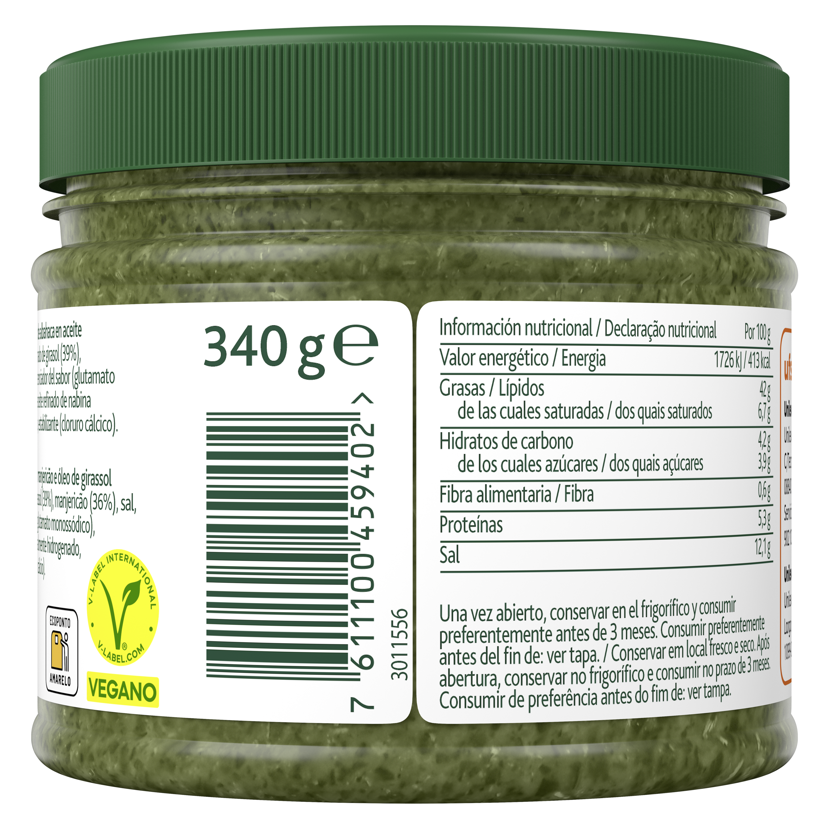 Herb Paste  Knorr  Basil  340 GR packshot