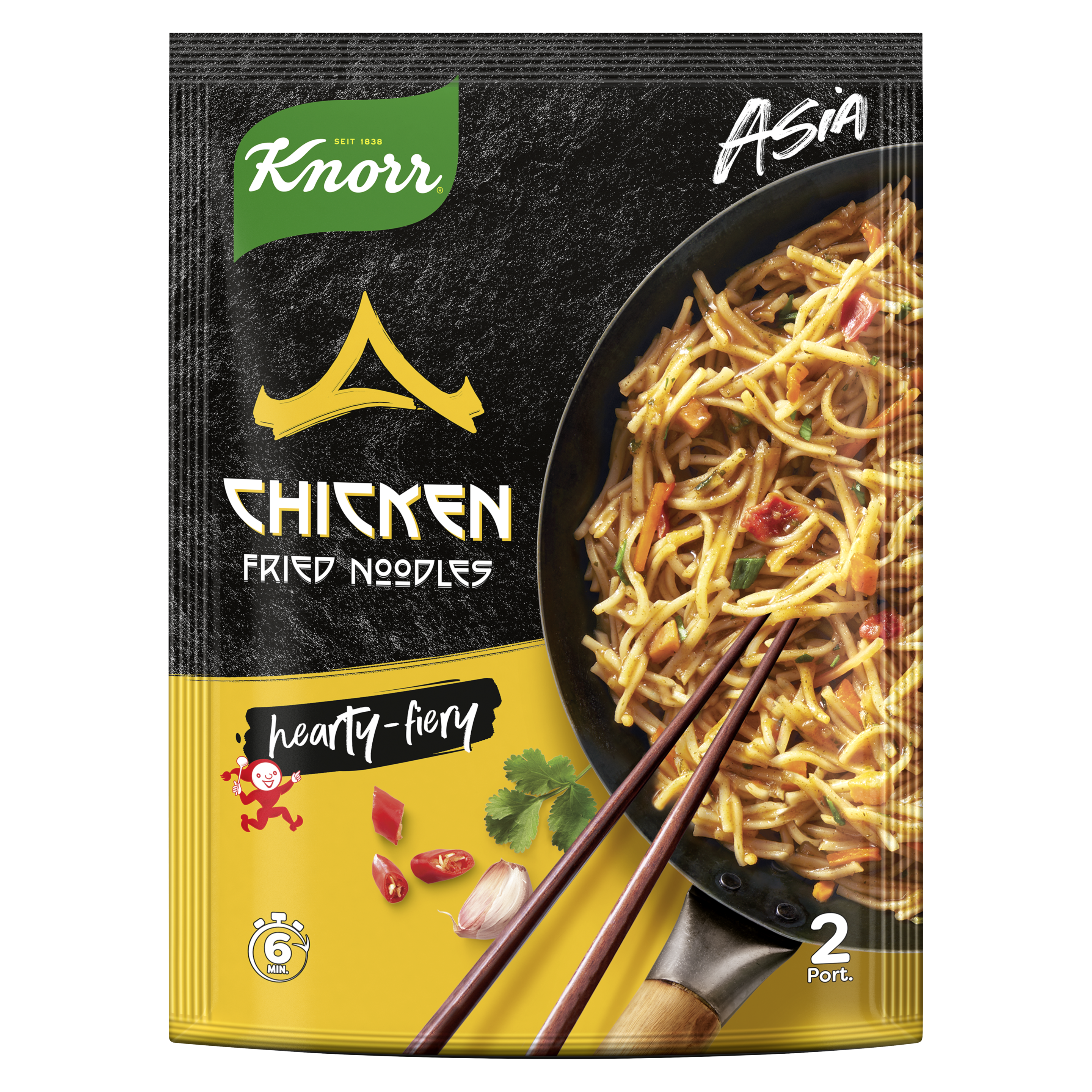 Knorr Asia nouilles sautées au poulet 2 portions