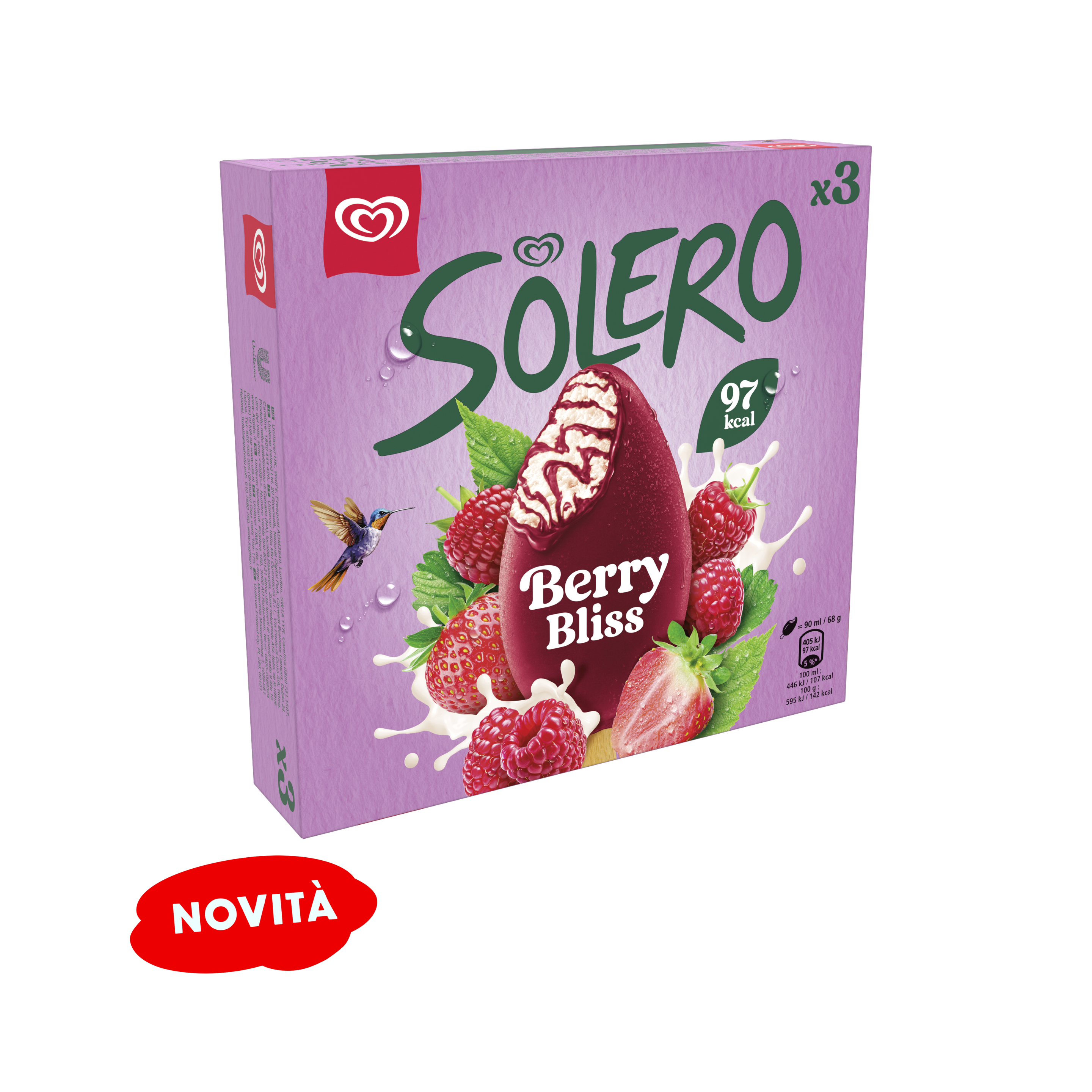 SOLERO BERRY BLISS X3 packshot