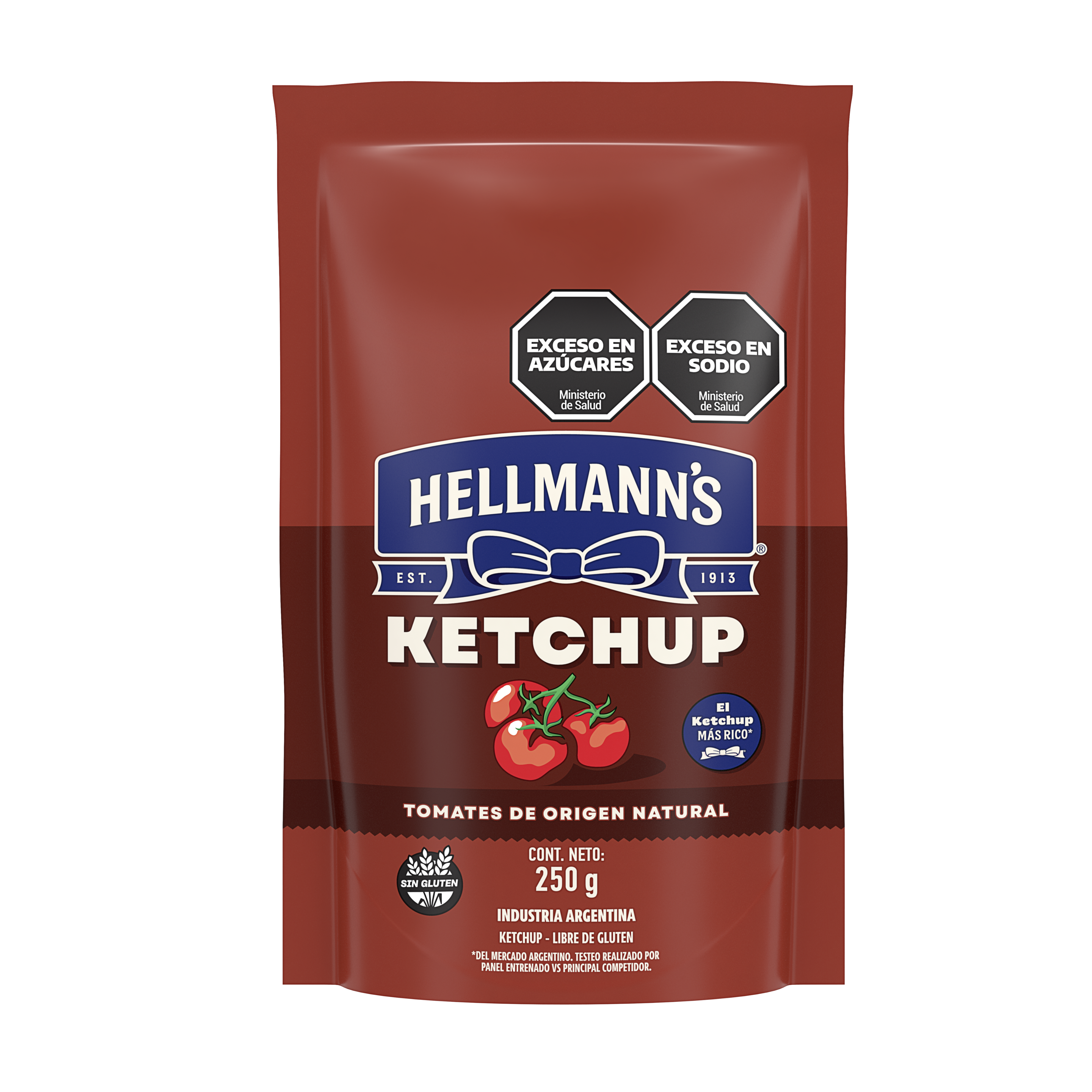 Imagen de envase doypack de mayonesa Receta Casera Hellmann's 232 gramos