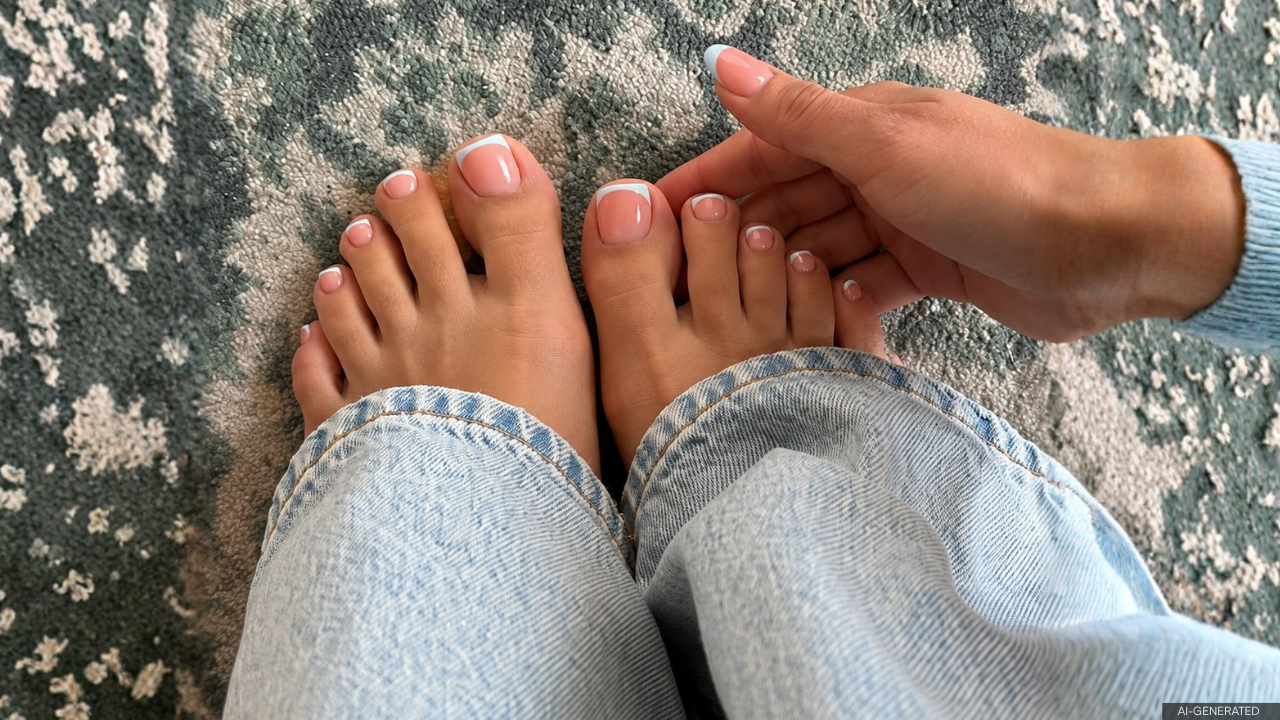 23. Aura French Tips
