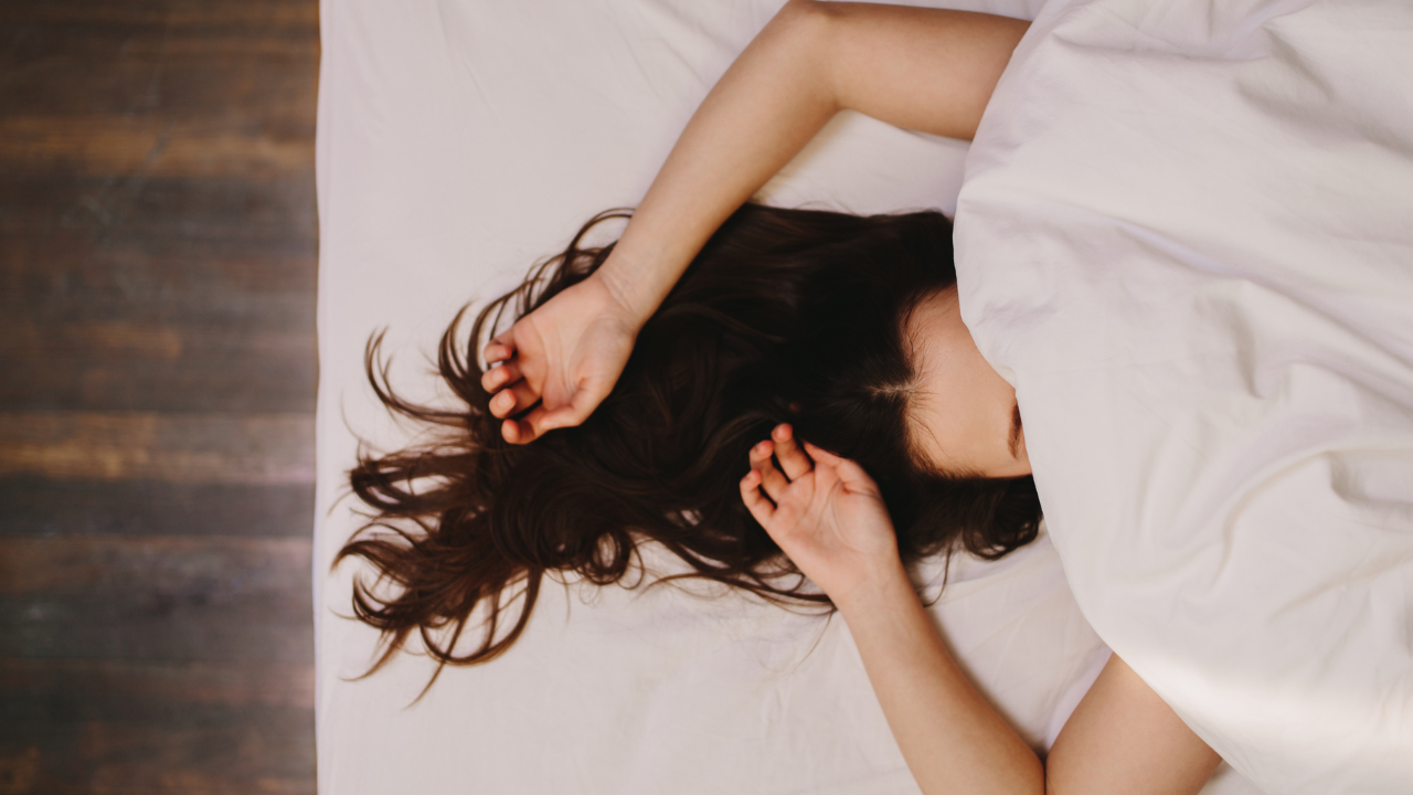 Sleeping with Wet Hair