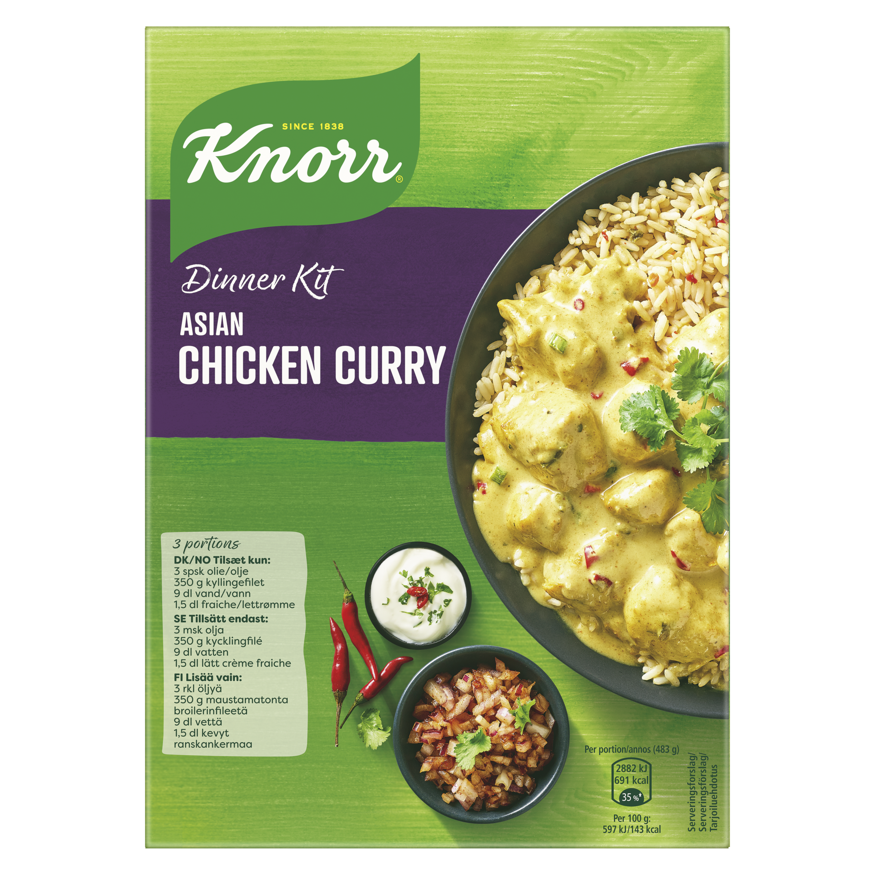 Kylling Karry packshot