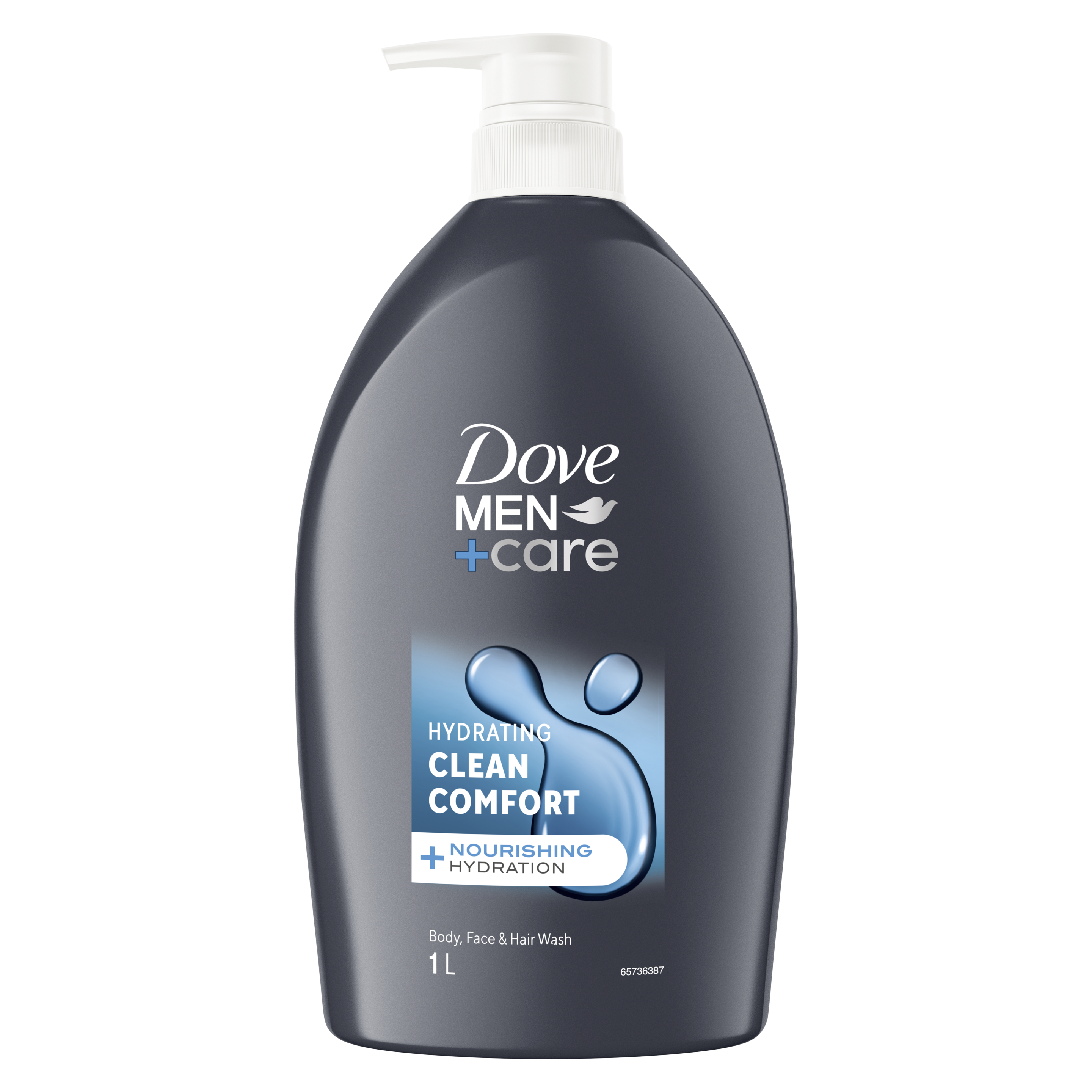 Dove Men+Care Clean Comfort Body Wash 1L packshot